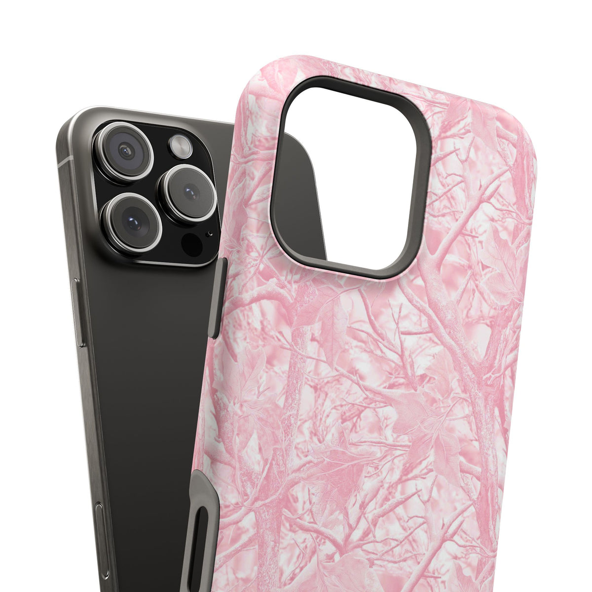 Pink Camo Magnetic Impact-Resistant Phone Case
