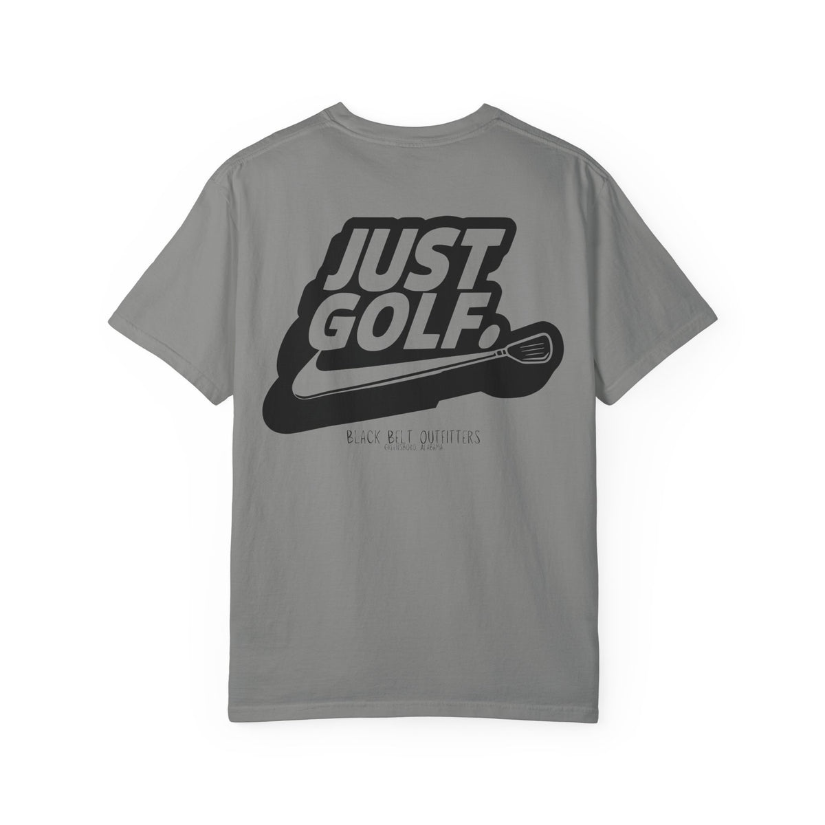 JUST GOLF Unisex T-Shirt, Perfect for Gifts, Father's Day, Golf Events, Casual Wear, Comfortable Tee