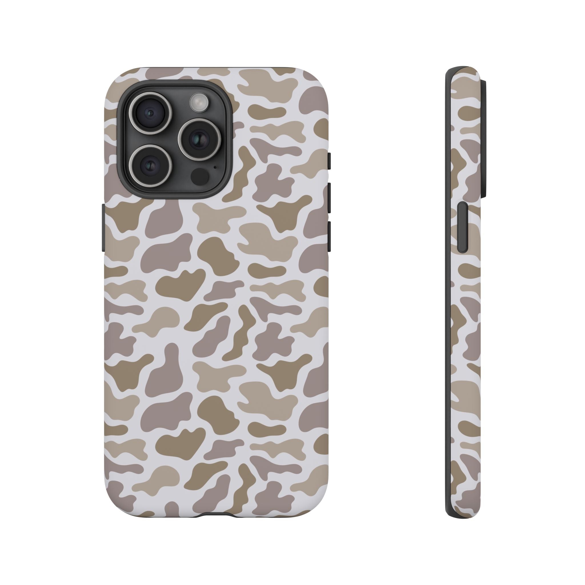 Grey Camo custom design Tough Cases