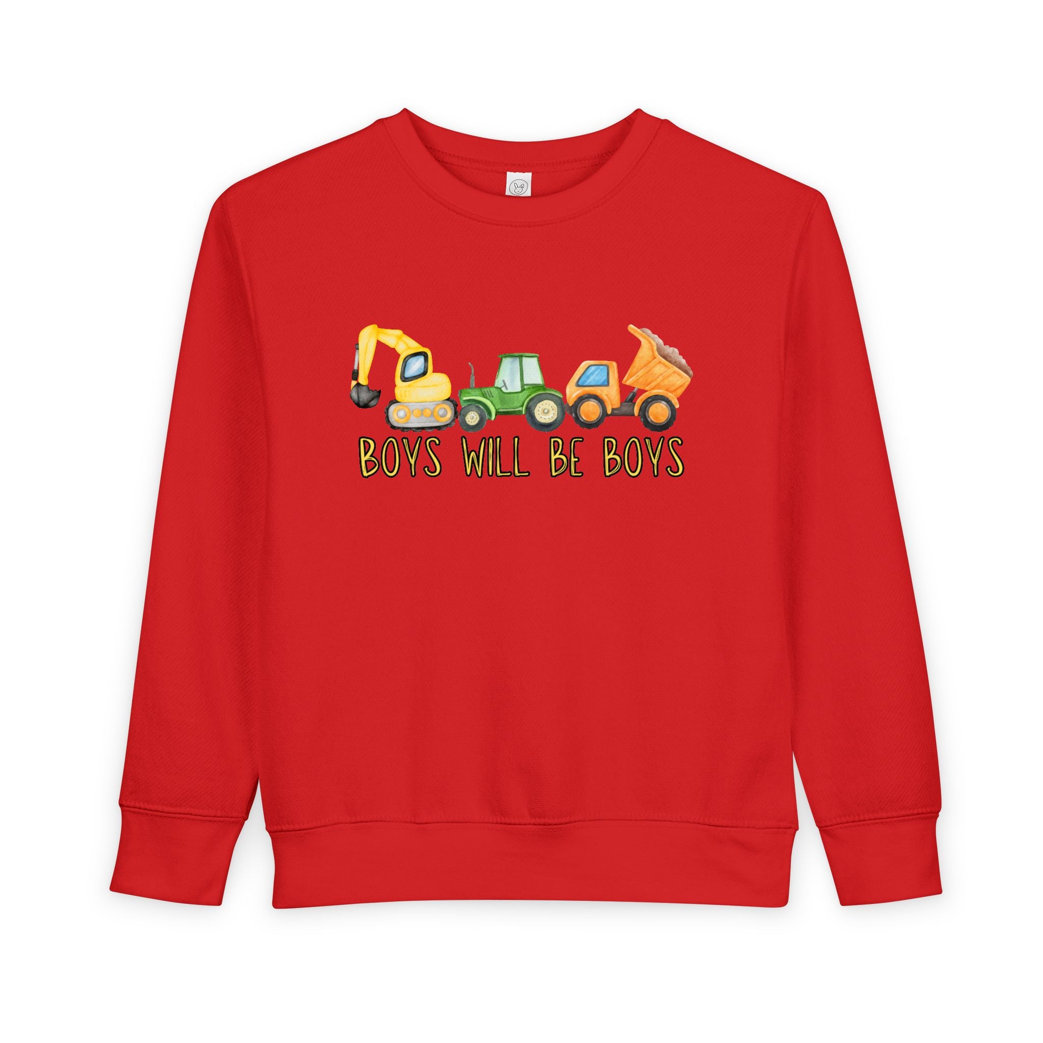 Playful Toddler Sweatshirt - 'Boys Will Be Boys' - Kids' Casual Wear, Baby Clothes, Outdoor Adventures, Birthday Gift, Spring Fashion