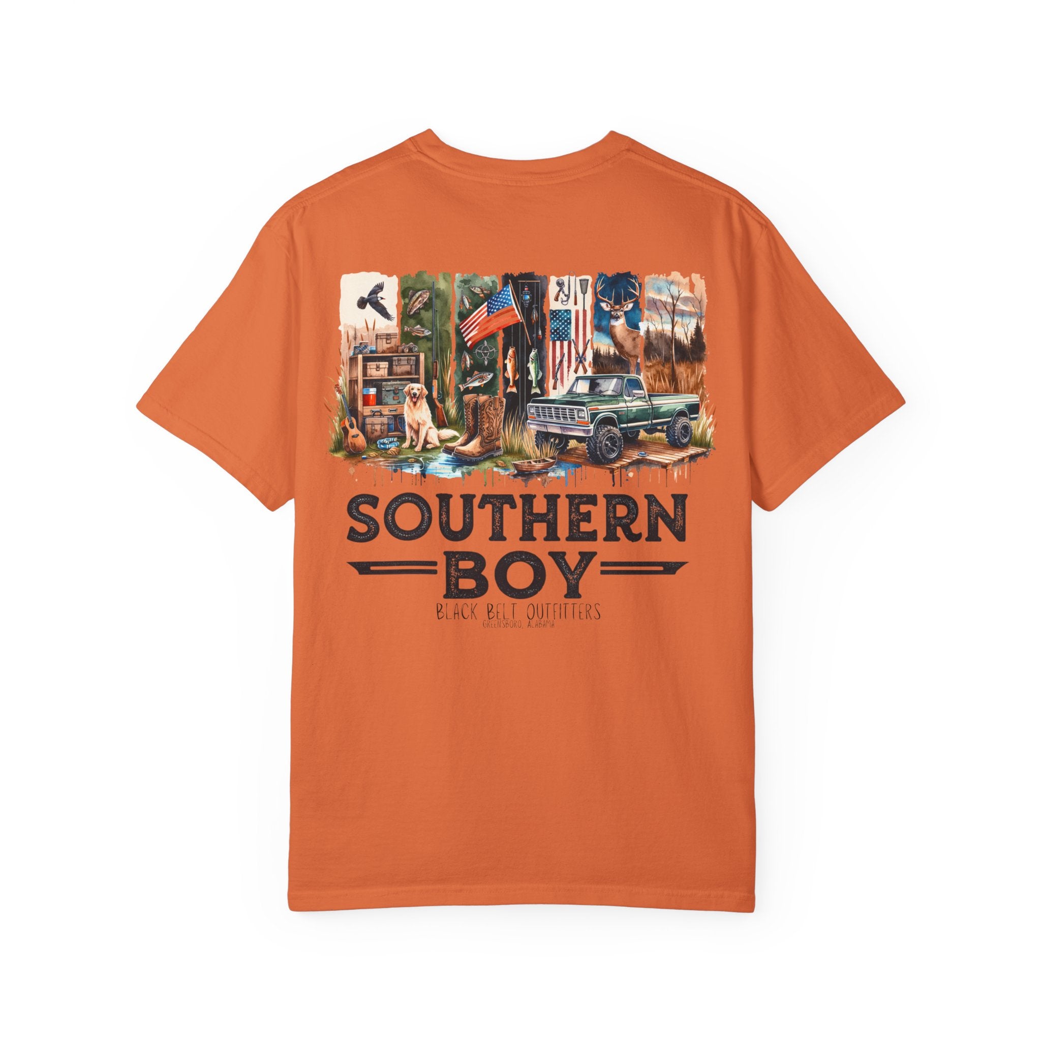 Southern Boy Unisex T-Shirt, Perfect for Gifts, Father's Day, Golf Events, Casual Wear, Comfortable Tee