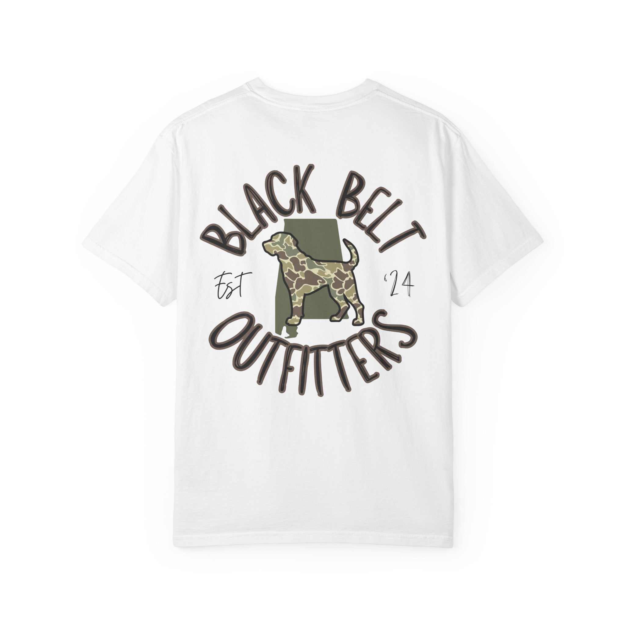 Black Belt Outfitters Logo Unisex T-Shirt, Perfect for Gifts, Father's Day, Golf Events, Casual Wear, Comfortable Tee