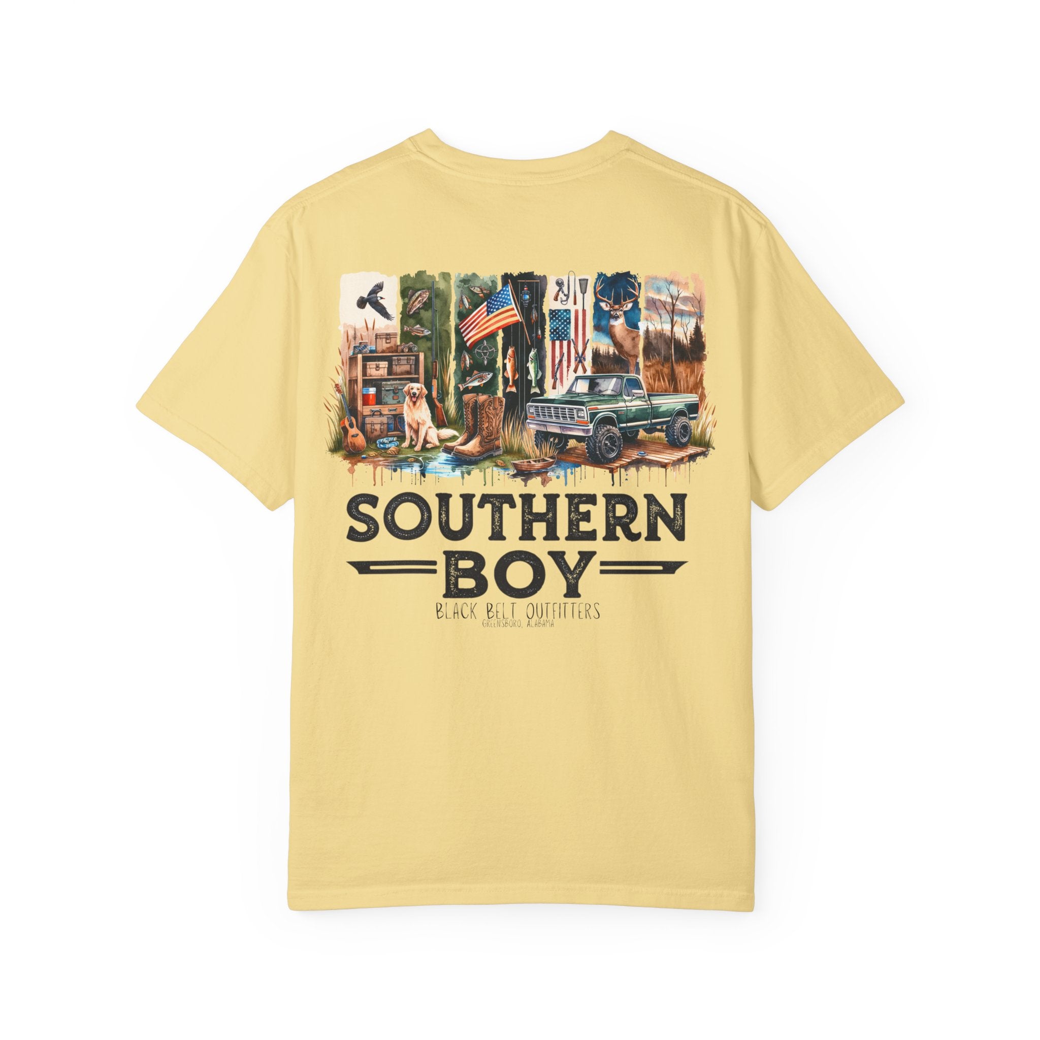 Southern Boy Unisex T-Shirt, Perfect for Gifts, Father's Day, Golf Events, Casual Wear, Comfortable Tee