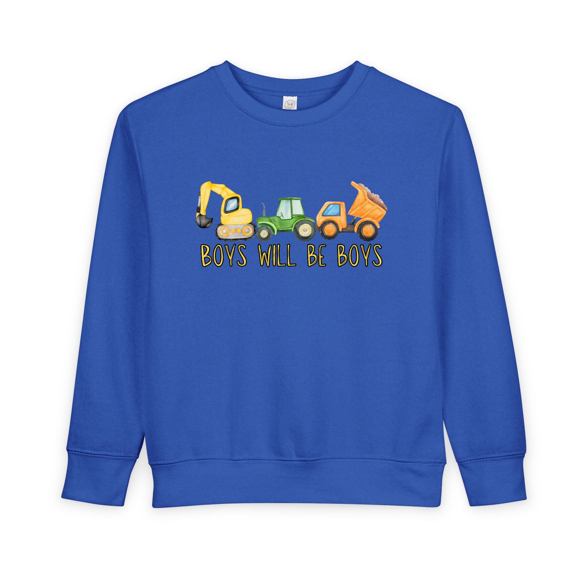 Playful Toddler Sweatshirt - 'Boys Will Be Boys' - Kids' Casual Wear, Baby Clothes, Outdoor Adventures, Birthday Gift, Spring Fashion