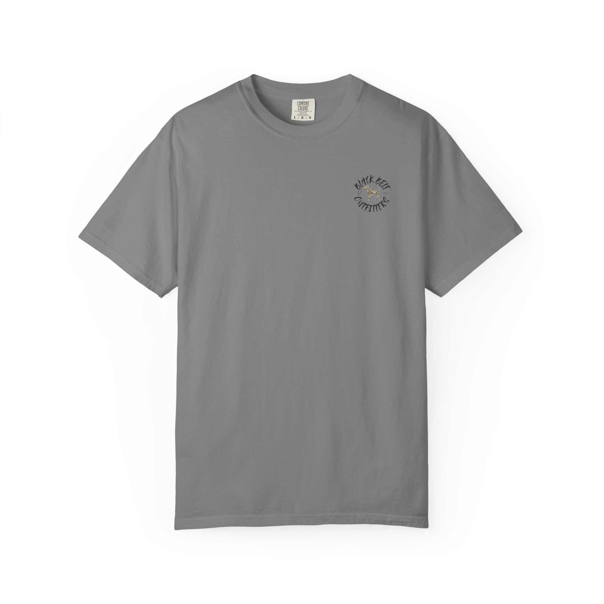 Golf Theme American Flag Unisex Garment-Dyed T-shirt