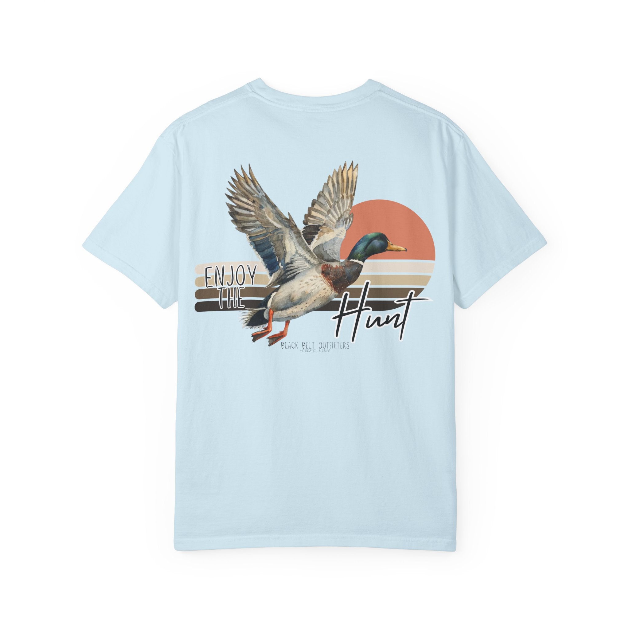 ENJOY THE HUNT Unisex T-Shirt, Perfect for Gifts, Father's Day, Golf Events, Casual Wear, Comfortable Tee