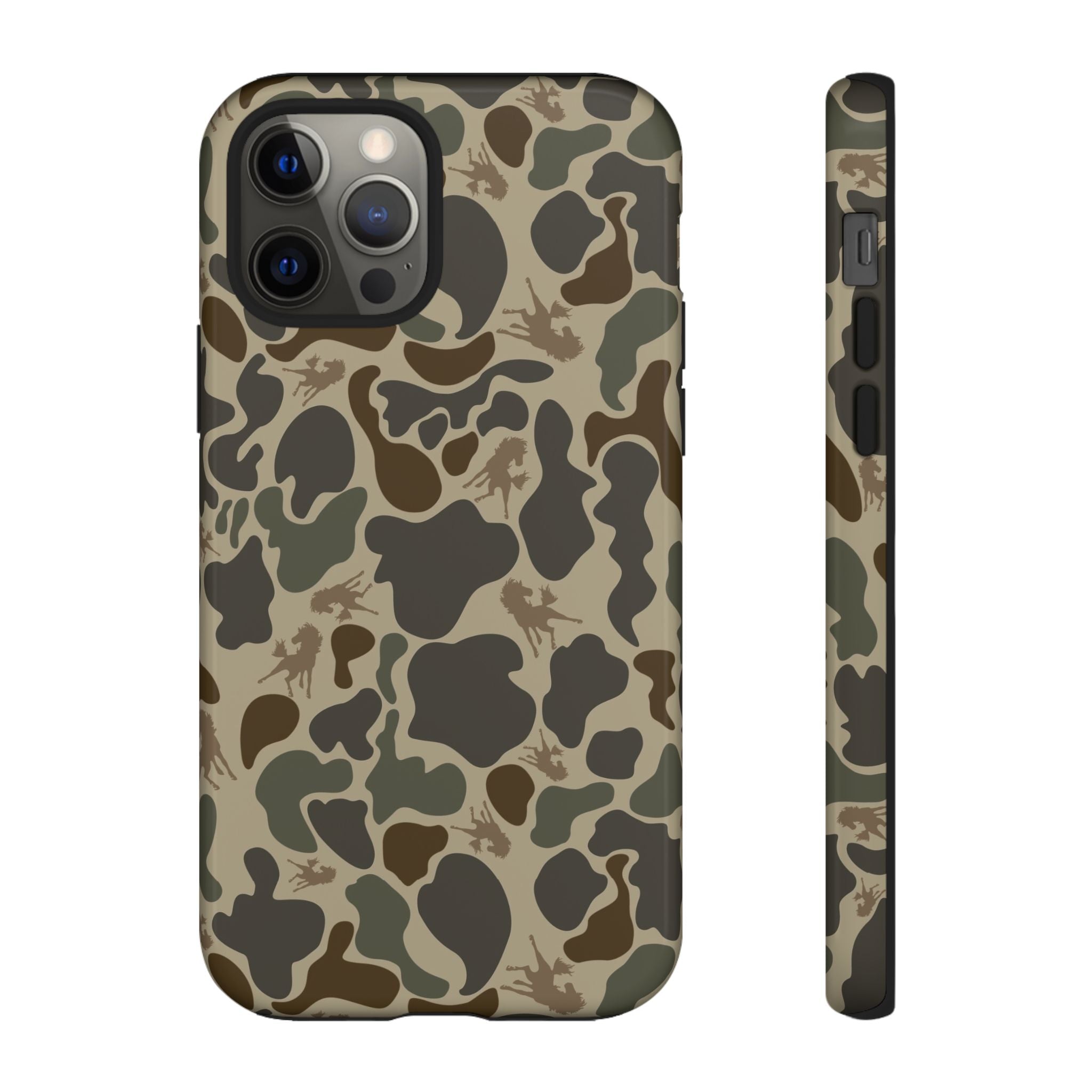 Wild Horses Camo custom design Tough Cases