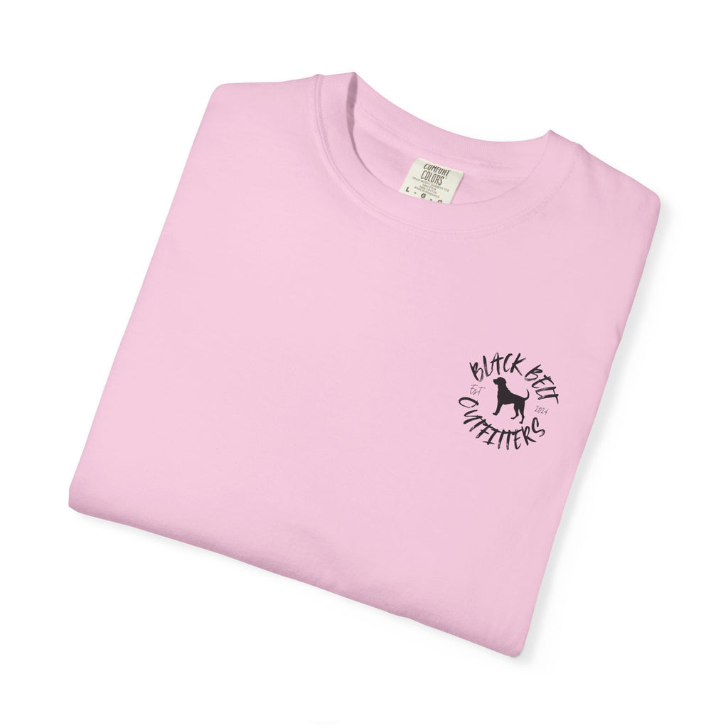 Camo Ducks Unisex Garment-Dyed T-shirt, Comfort Wear, Animal Lover Gift, Southerner Apparel,