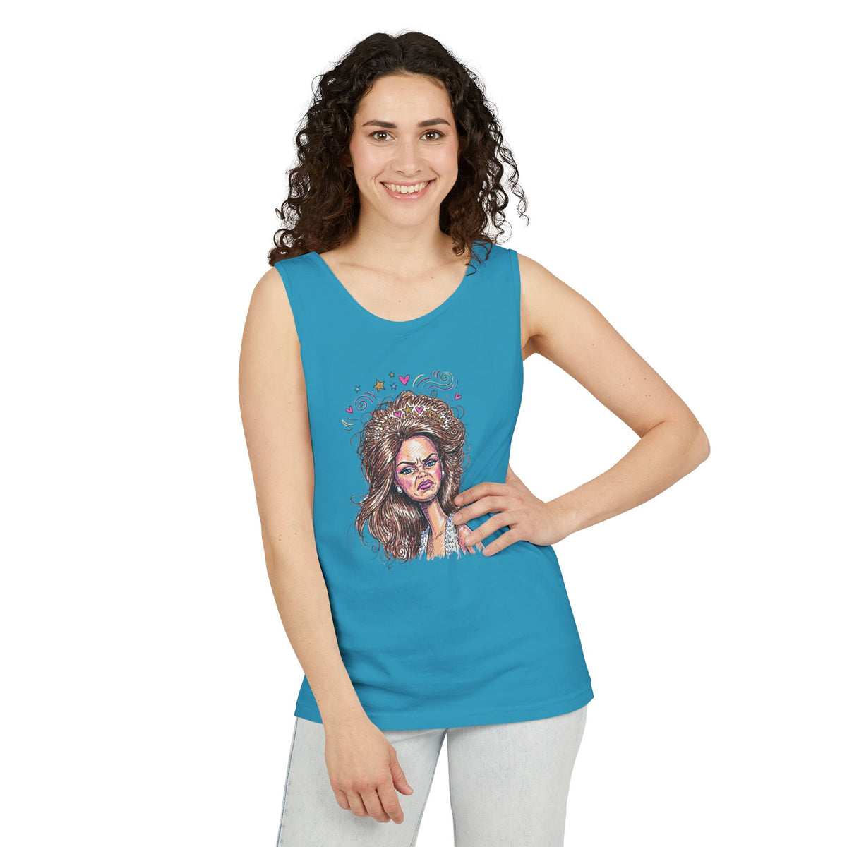 Disgruntled Barbie Tank Top