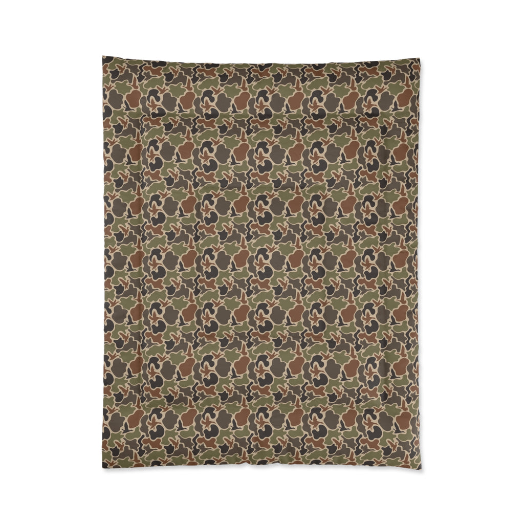 Duck Camo Comforter | Cozy Bedding for Home Decor, Camo Pattern Comforter, Modern Bedroom, Gift for Her, Unique Housewarming