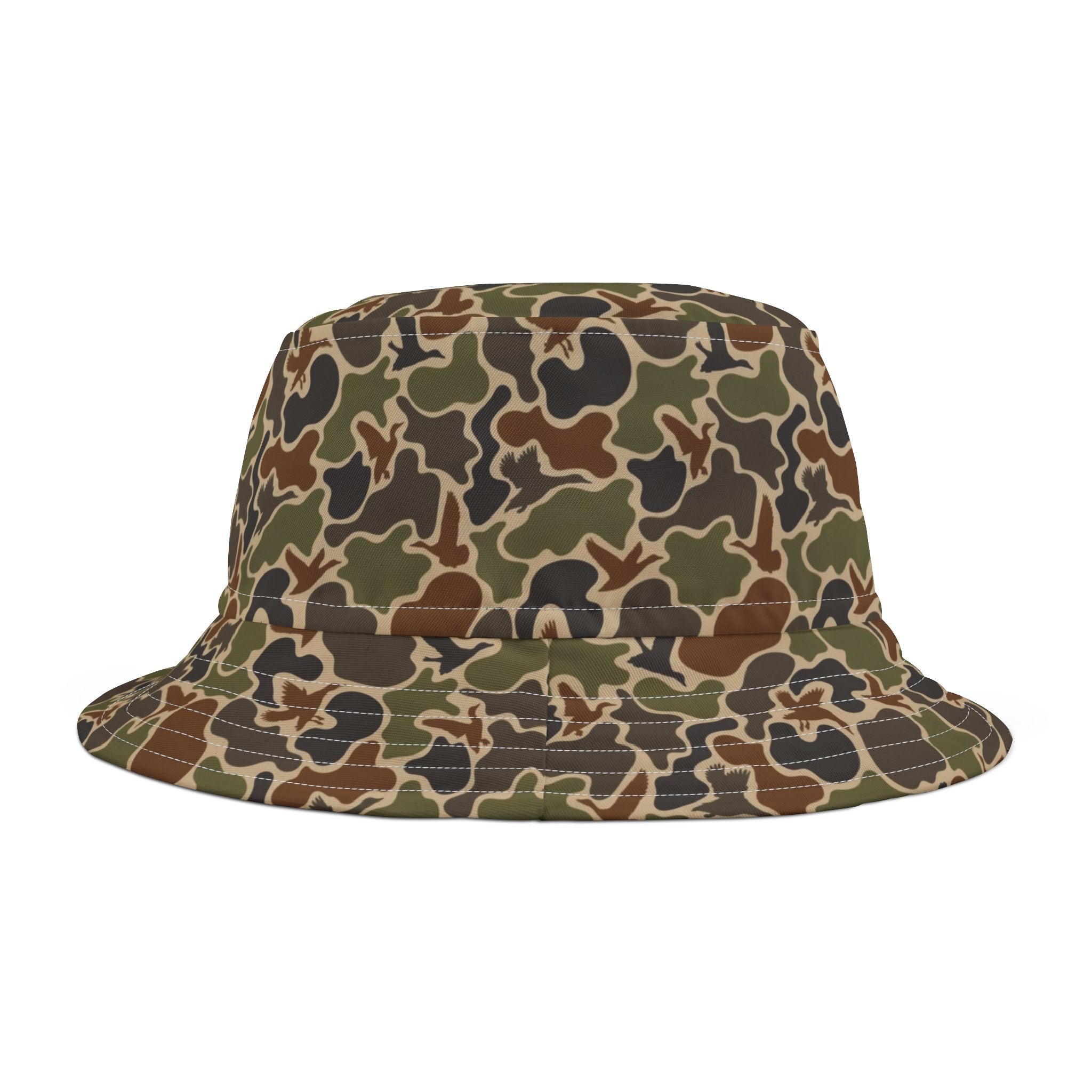 Custom old school duck camo Bucket Hat (AOP)
