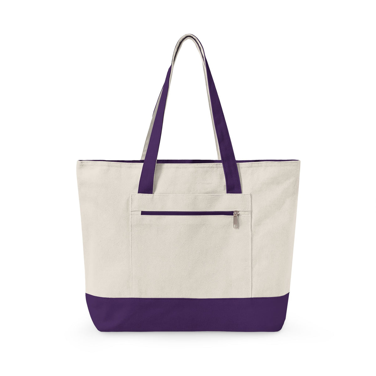 Zippered Canvas Tote — Sun’s Out Bunz Out