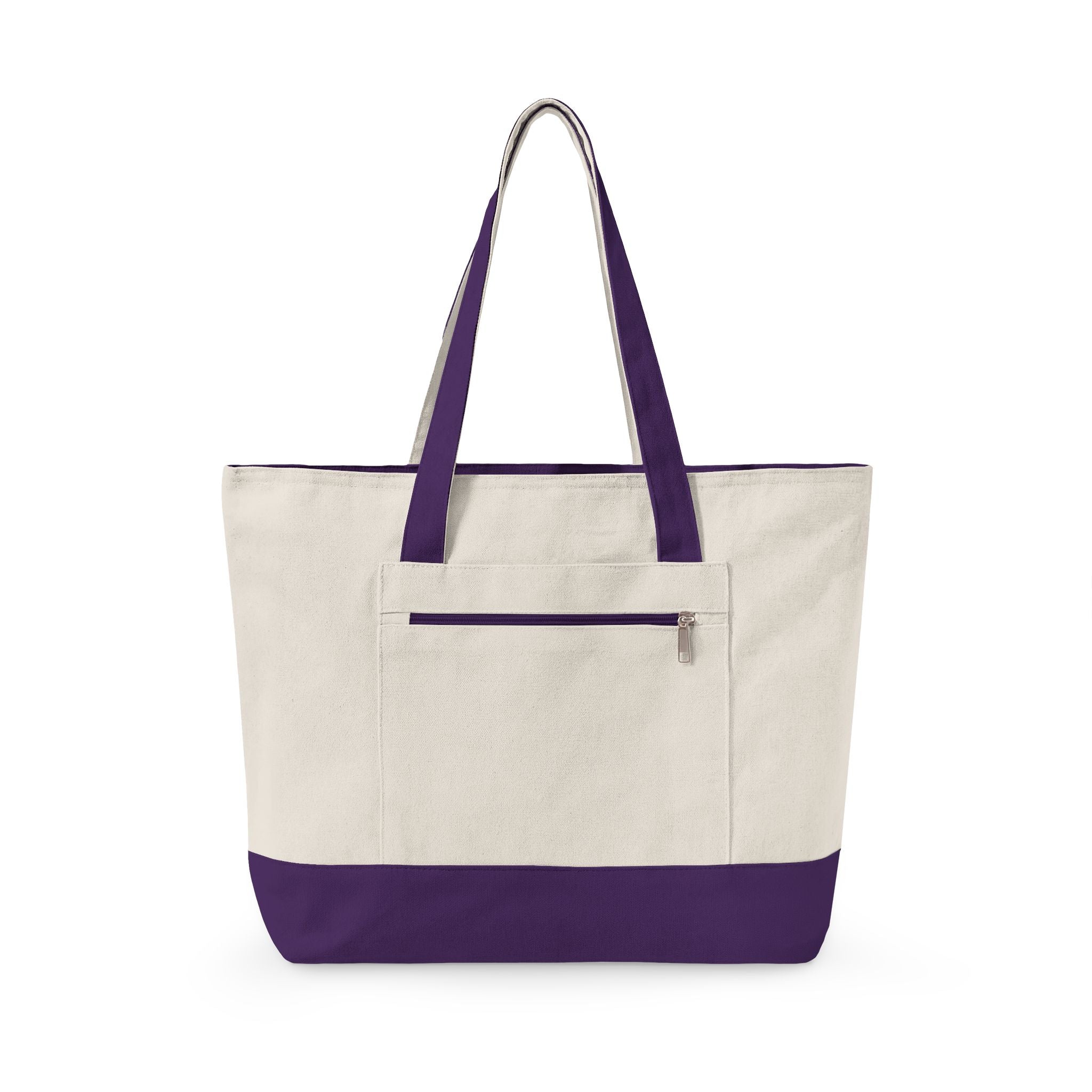 Zippered Canvas Tote — Sun’s Out Bunz Out