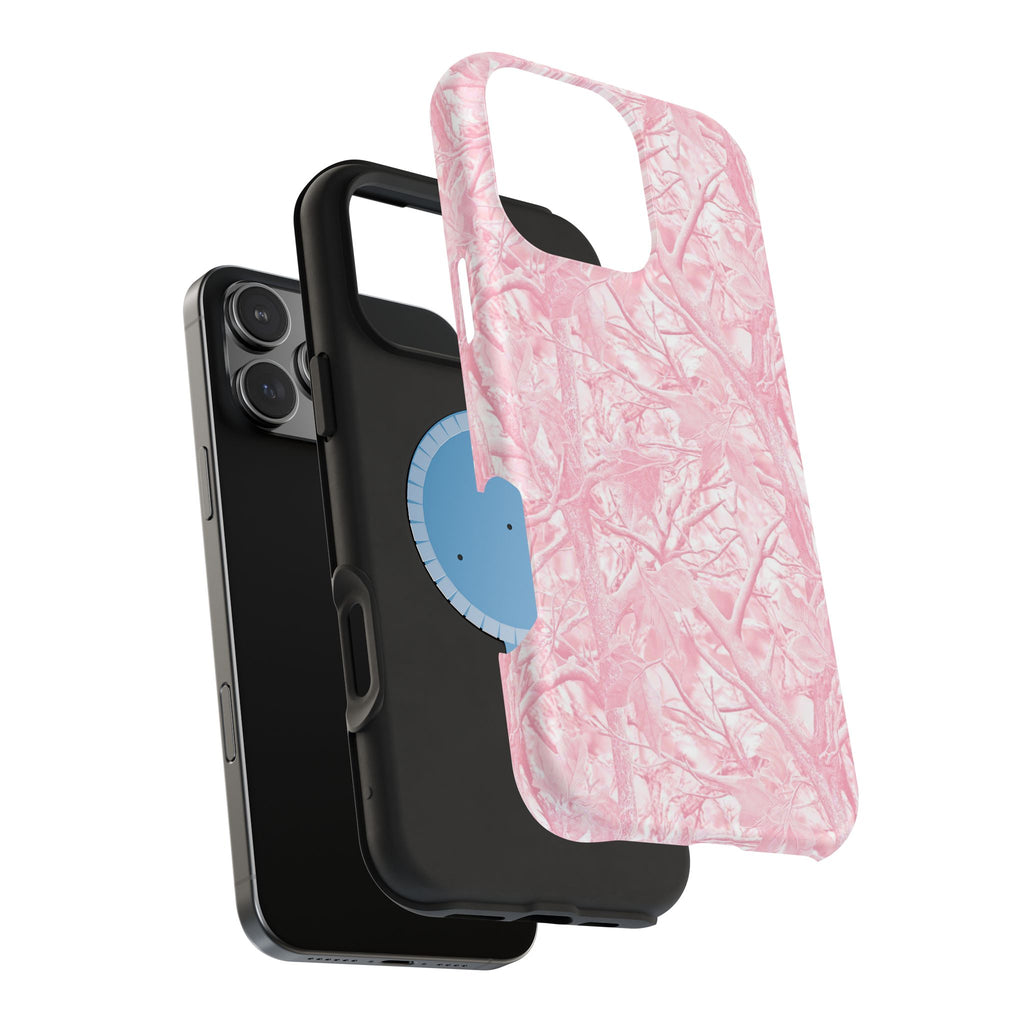 Pink Camo Magnetic Impact-Resistant Phone Case