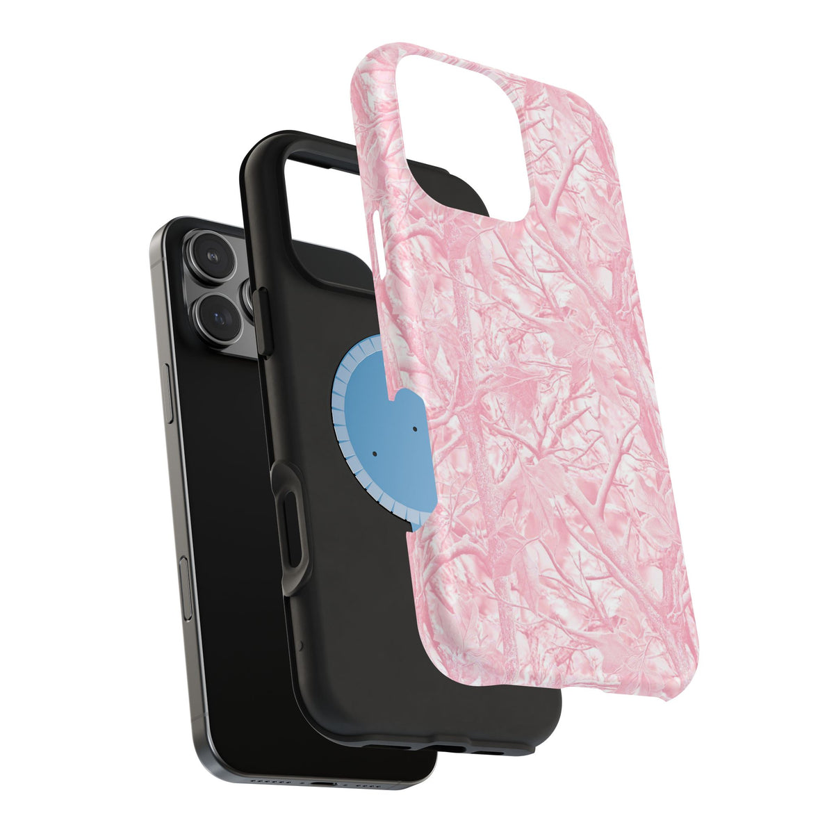 Pink Camo Magnetic Impact-Resistant Phone Case