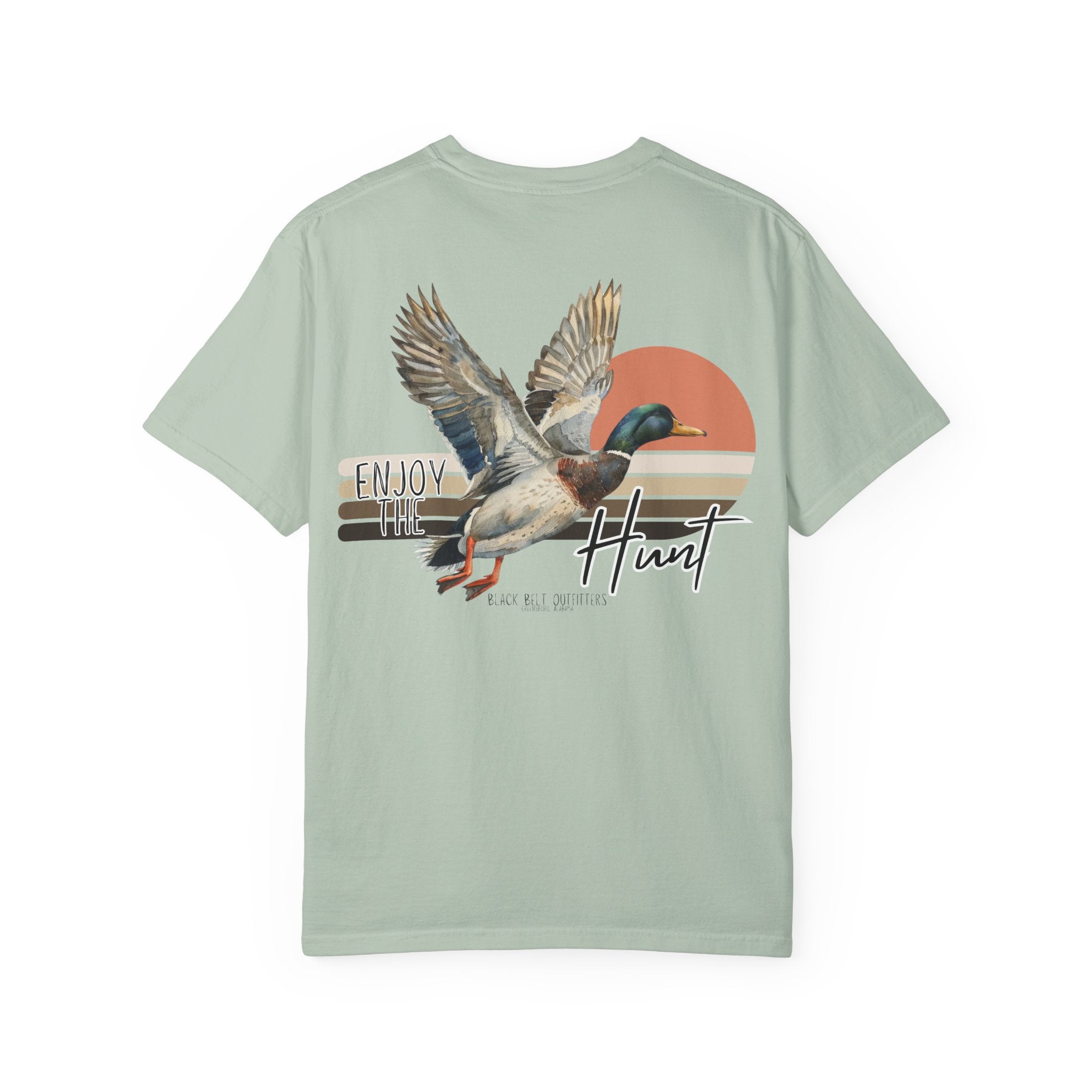 ENJOY THE HUNT Unisex T-Shirt, Perfect for Gifts, Father's Day, Golf Events, Casual Wear, Comfortable Tee