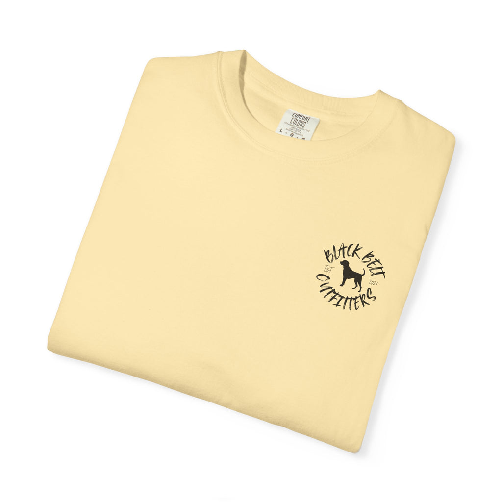Camo Ducks Unisex Garment-Dyed T-shirt, Comfort Wear, Animal Lover Gift, Southerner Apparel,