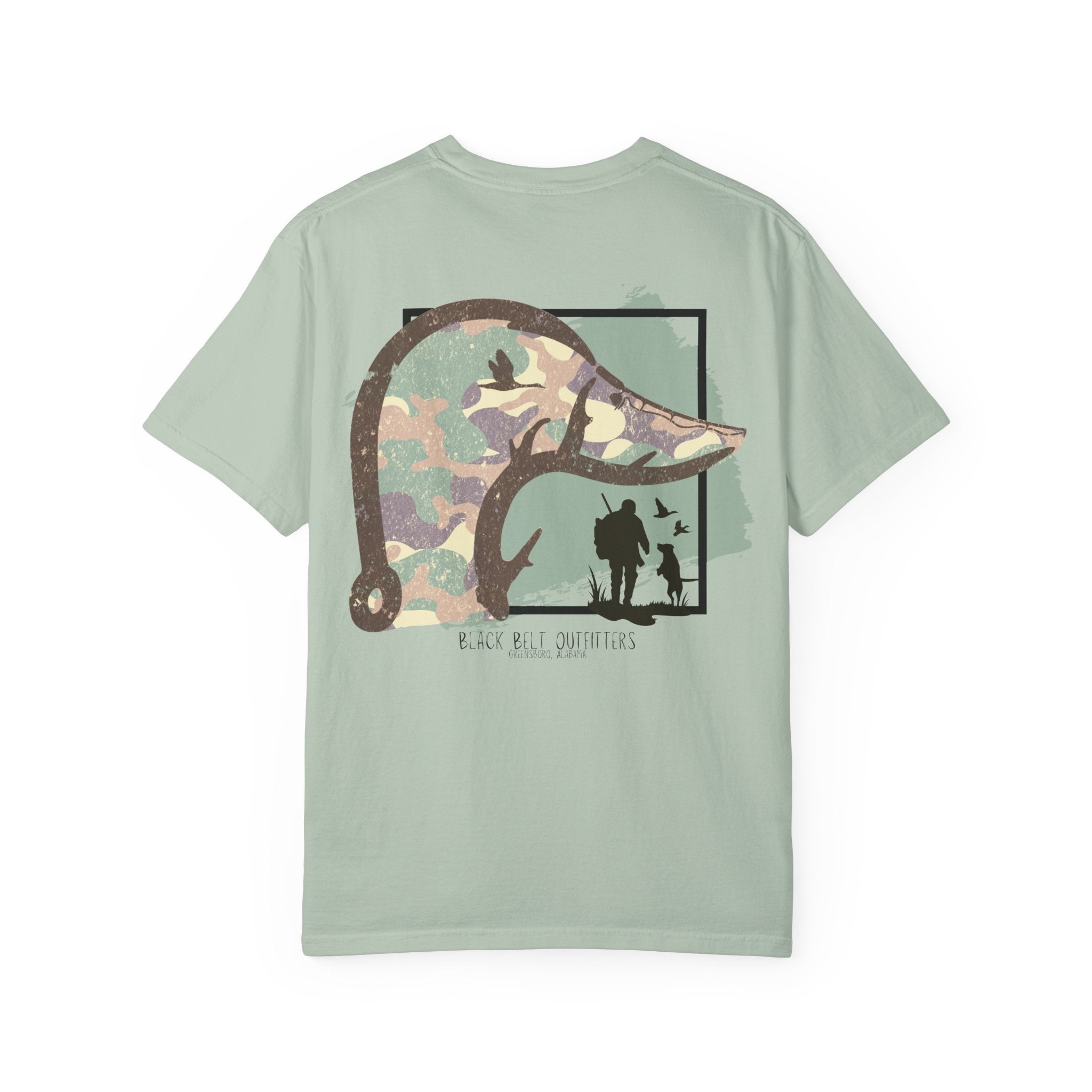 Camo Duck Logo Unisex T-Shirt, Perfect for Gifts, Father's Day, Golf Events, Casual Wear, Comfortable Tee