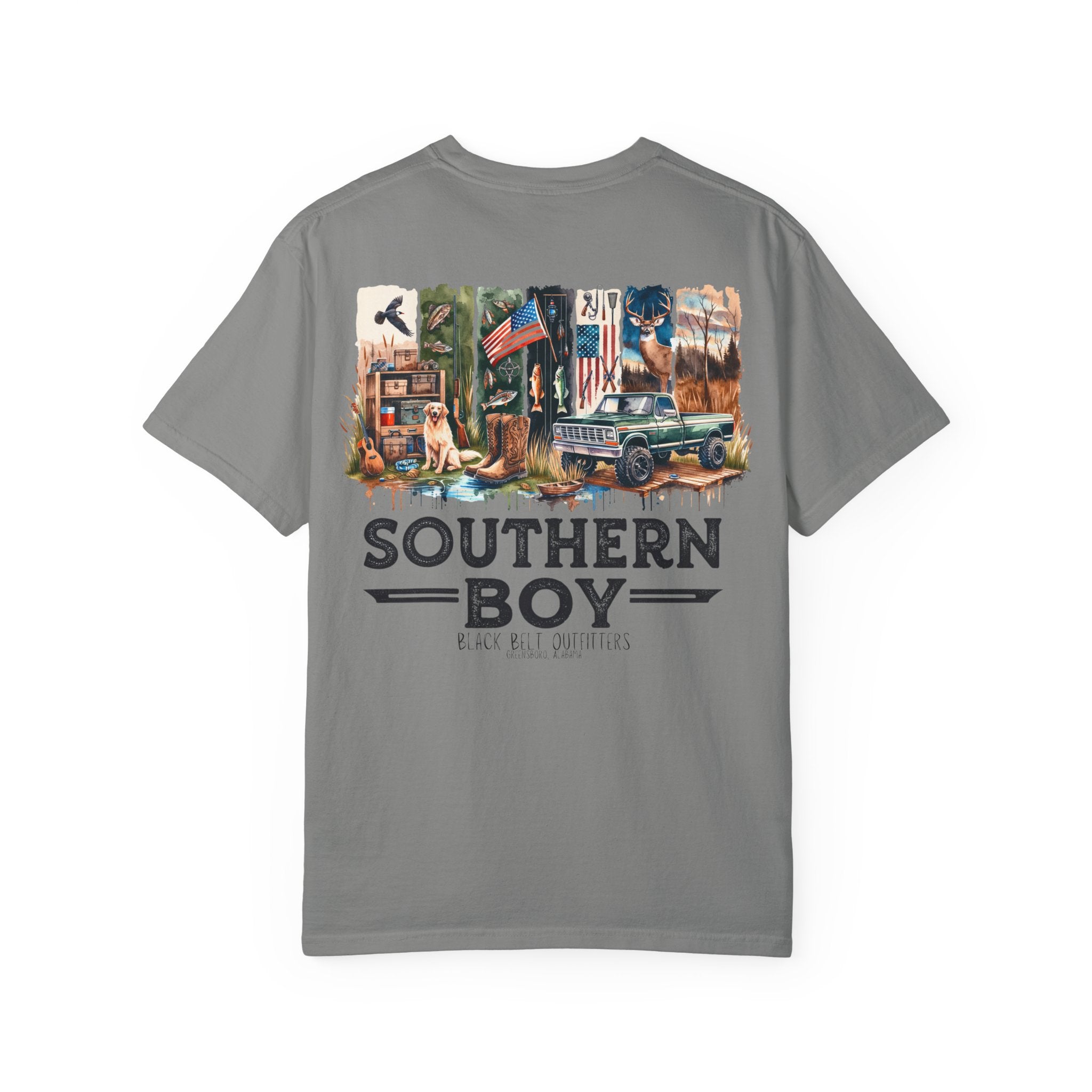 Southern Boy Unisex T-Shirt, Perfect for Gifts, Father's Day, Golf Events, Casual Wear, Comfortable Tee