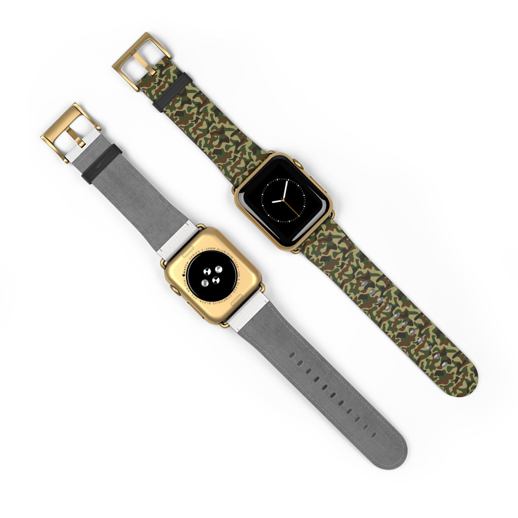 Old school camo  custom design apple Watch Band