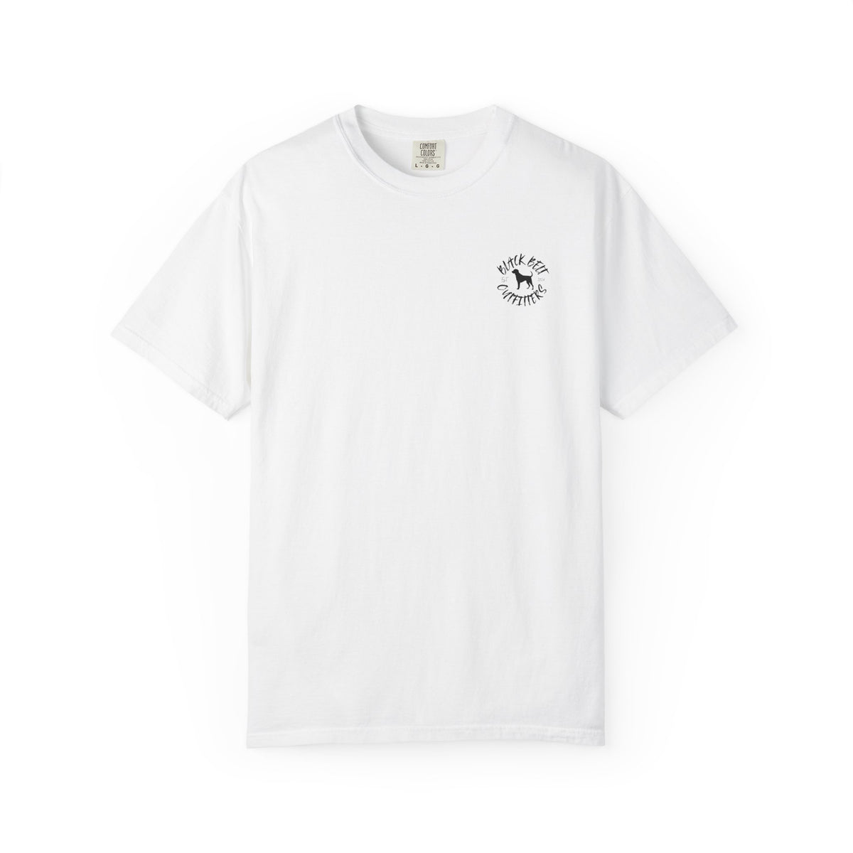 Black Belt Outfitters Camo Logo Unisex Garment-Dyed Pocket T-Shirt