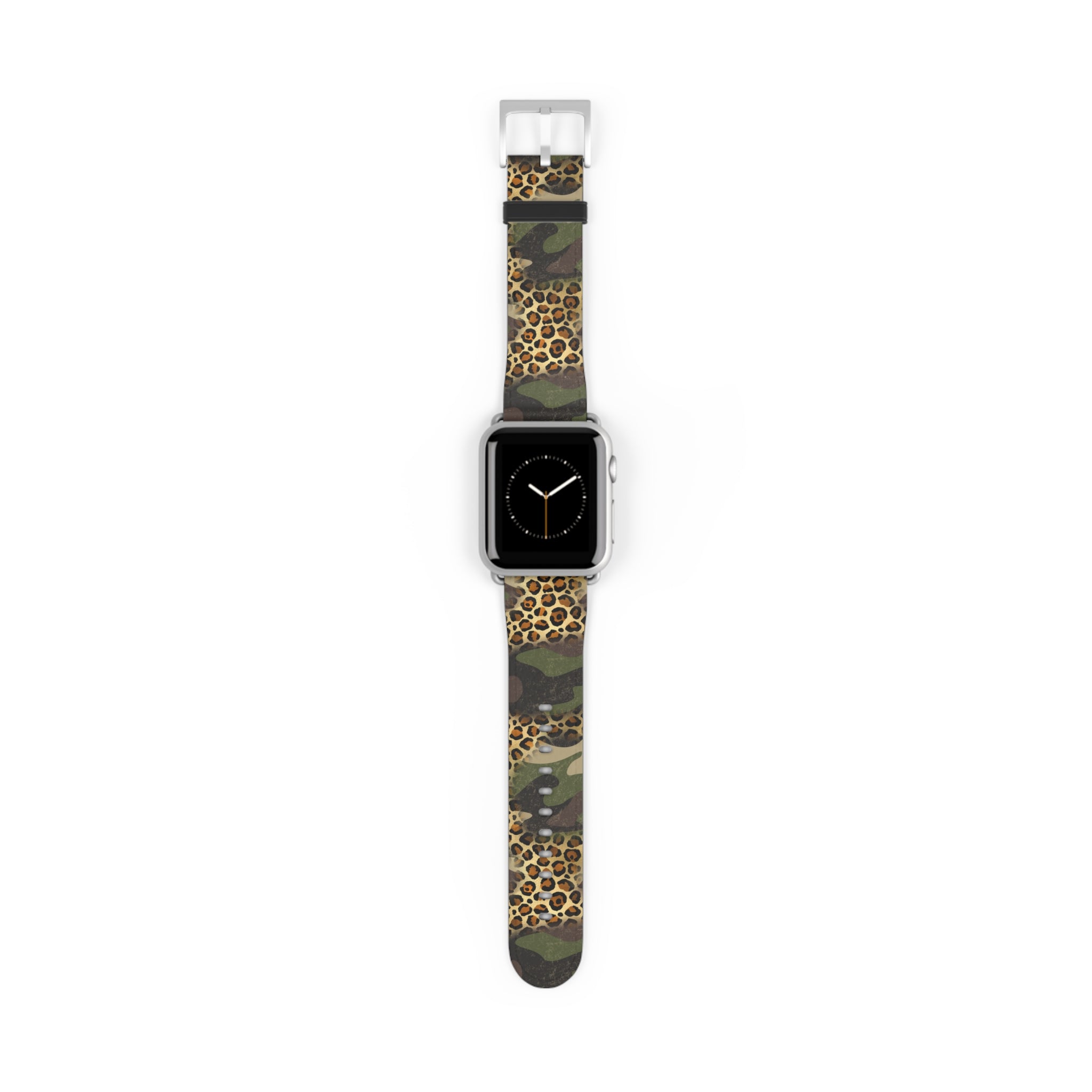 Wild Camo Watch Band, Stylish Camouflage Accessory, Trendy Leopard Print Strap, Unique Gift for Her, Perfect for Outdoor Adventures