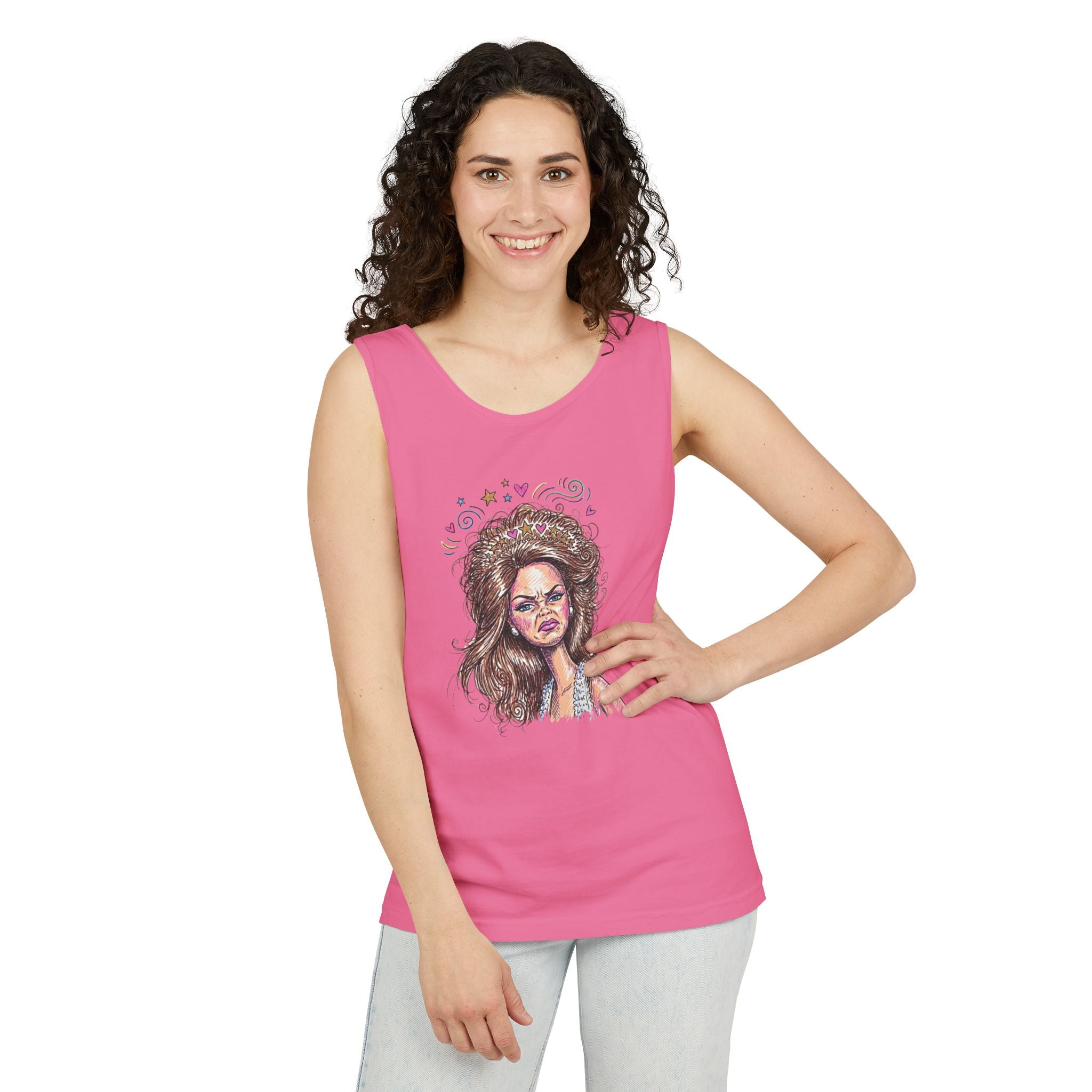 Disgruntled Barbie Tank Top