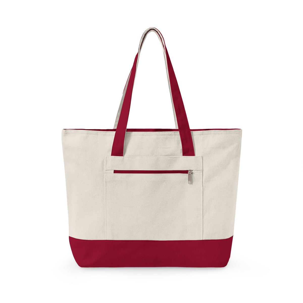 Zippered Canvas Tote — Sun’s Out Bunz Out
