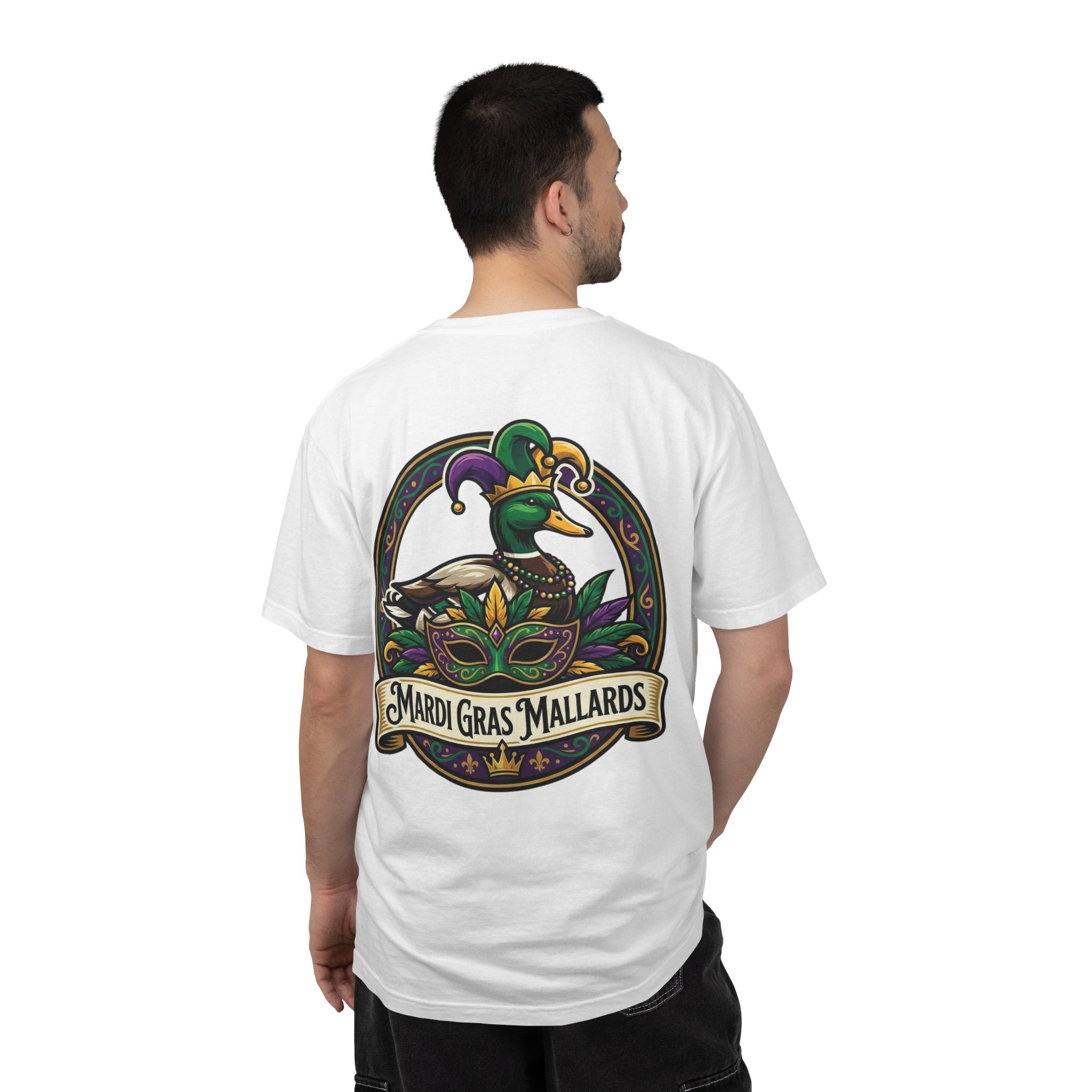 Mardi Gras Mallards T-Shirt — Festive Graphic Tee