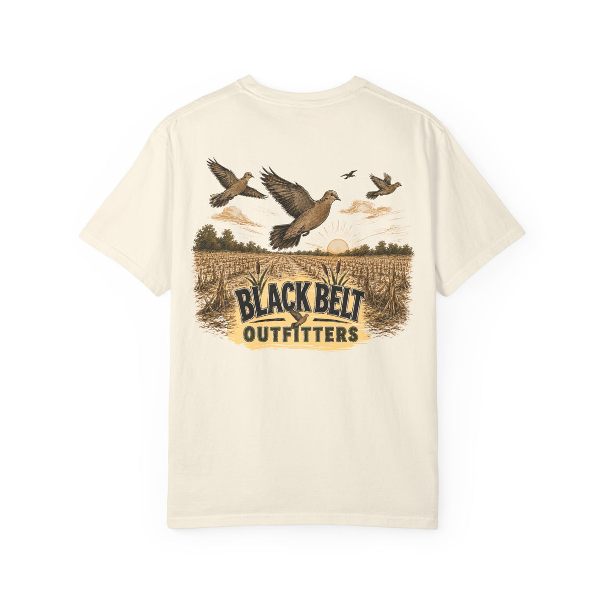 Dove Field Graphic T-Shirt — Black Belt Outfitters Hunting Tee