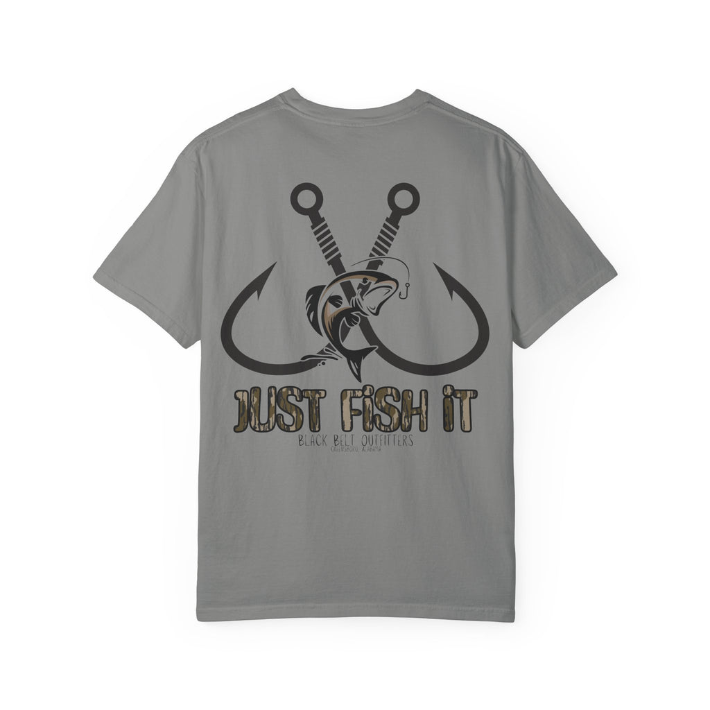 JUST FISH IT Unisex T-Shirt, Perfect for Gifts, Father's Day, Golf Events, Casual Wear, Comfortable Tee