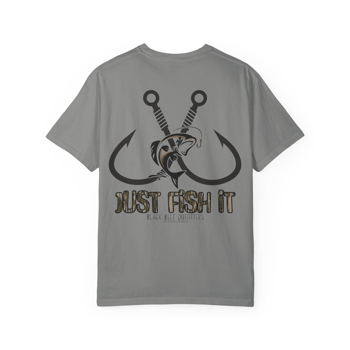 JUST FISH IT Unisex T-Shirt, Perfect for Gifts, Father's Day, Golf Events, Casual Wear, Comfortable Tee
