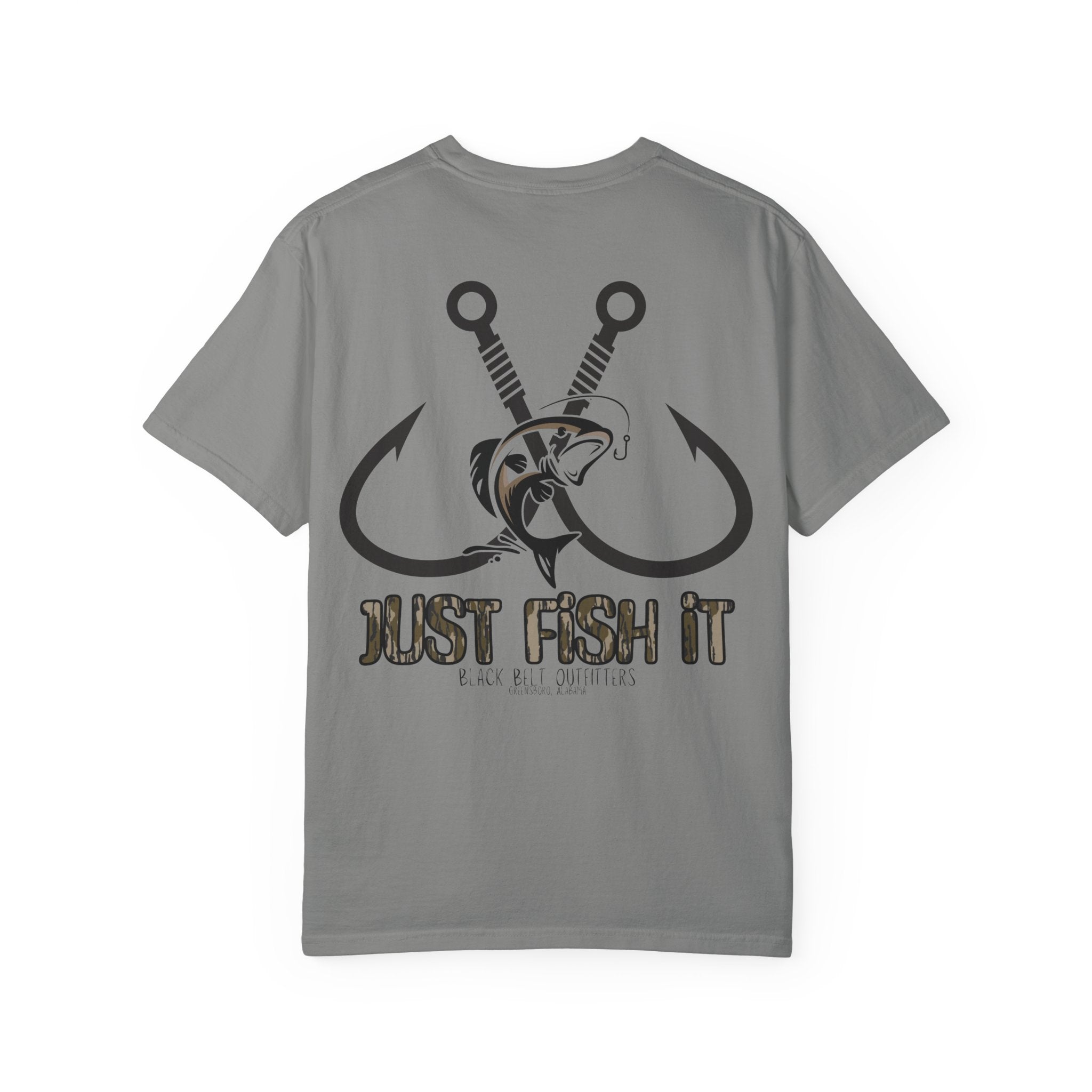 JUST FISH IT Unisex T-Shirt, Perfect for Gifts, Father's Day, Golf Events, Casual Wear, Comfortable Tee