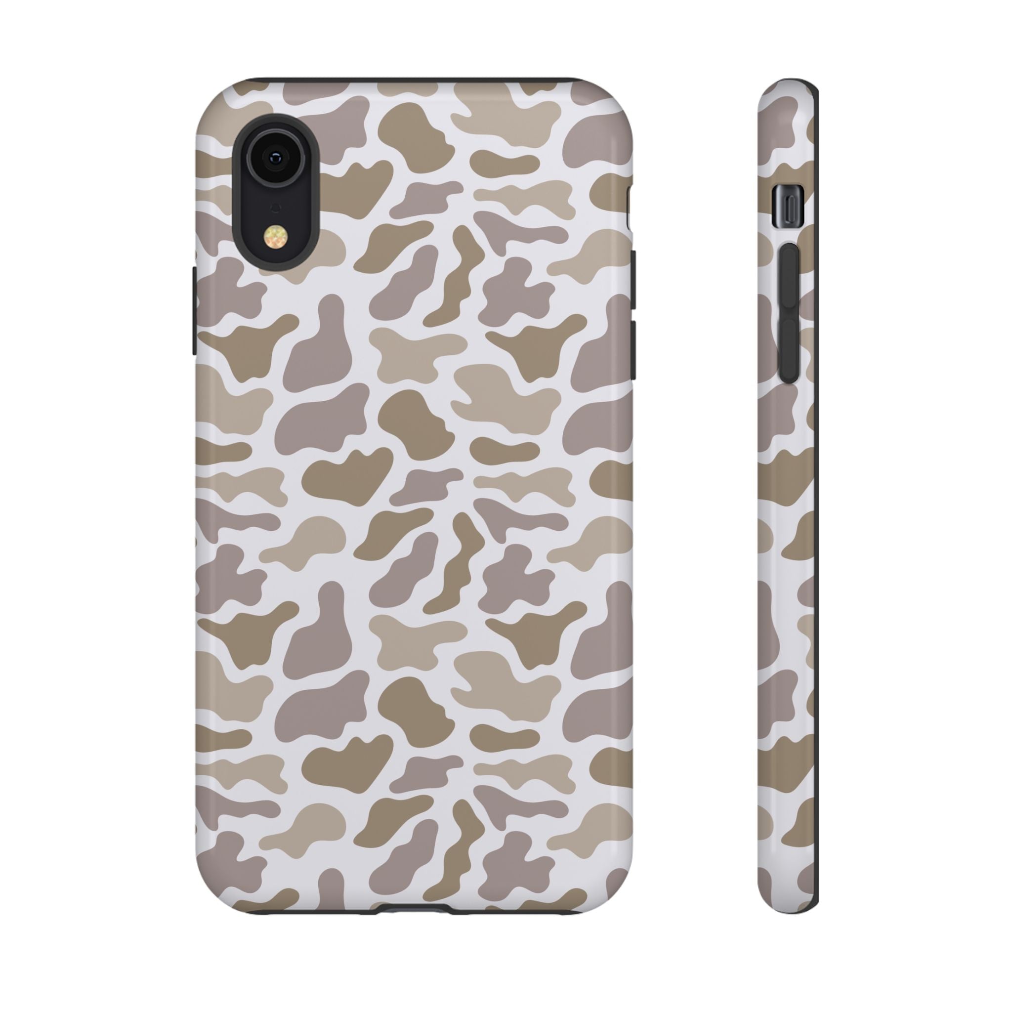 Grey Camo custom design Tough Cases