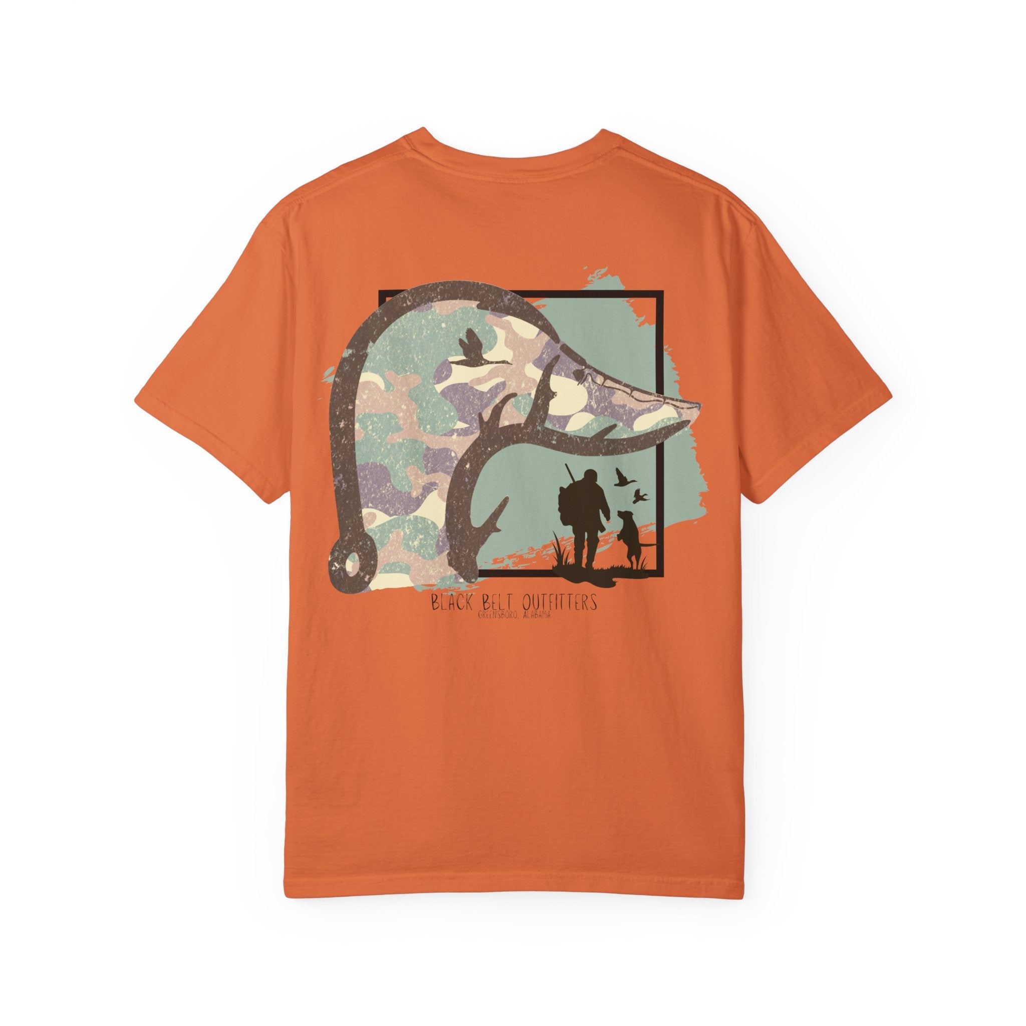 Camo Duck Logo Unisex T-Shirt, Perfect for Gifts, Father's Day, Golf Events, Casual Wear, Comfortable Tee