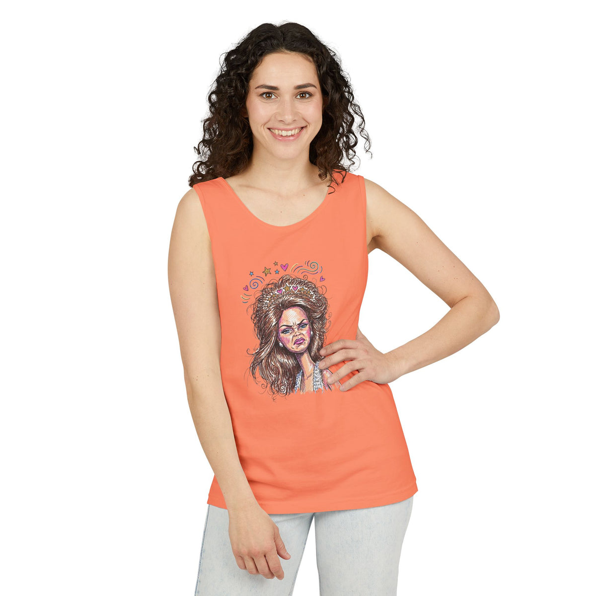 Disgruntled Barbie Tank Top