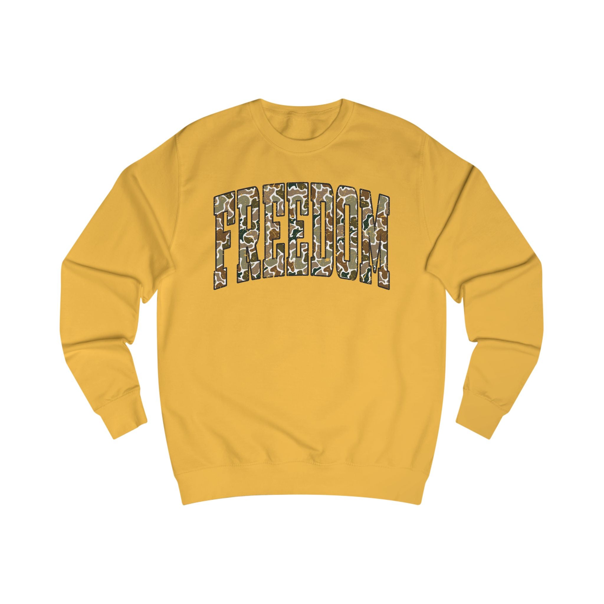 Freedom Unisex Sweatshirt, Cozy Graphic Sweater, Casual Gift, Perfect for Fall, Statement Apparel, Inspiring Fashion