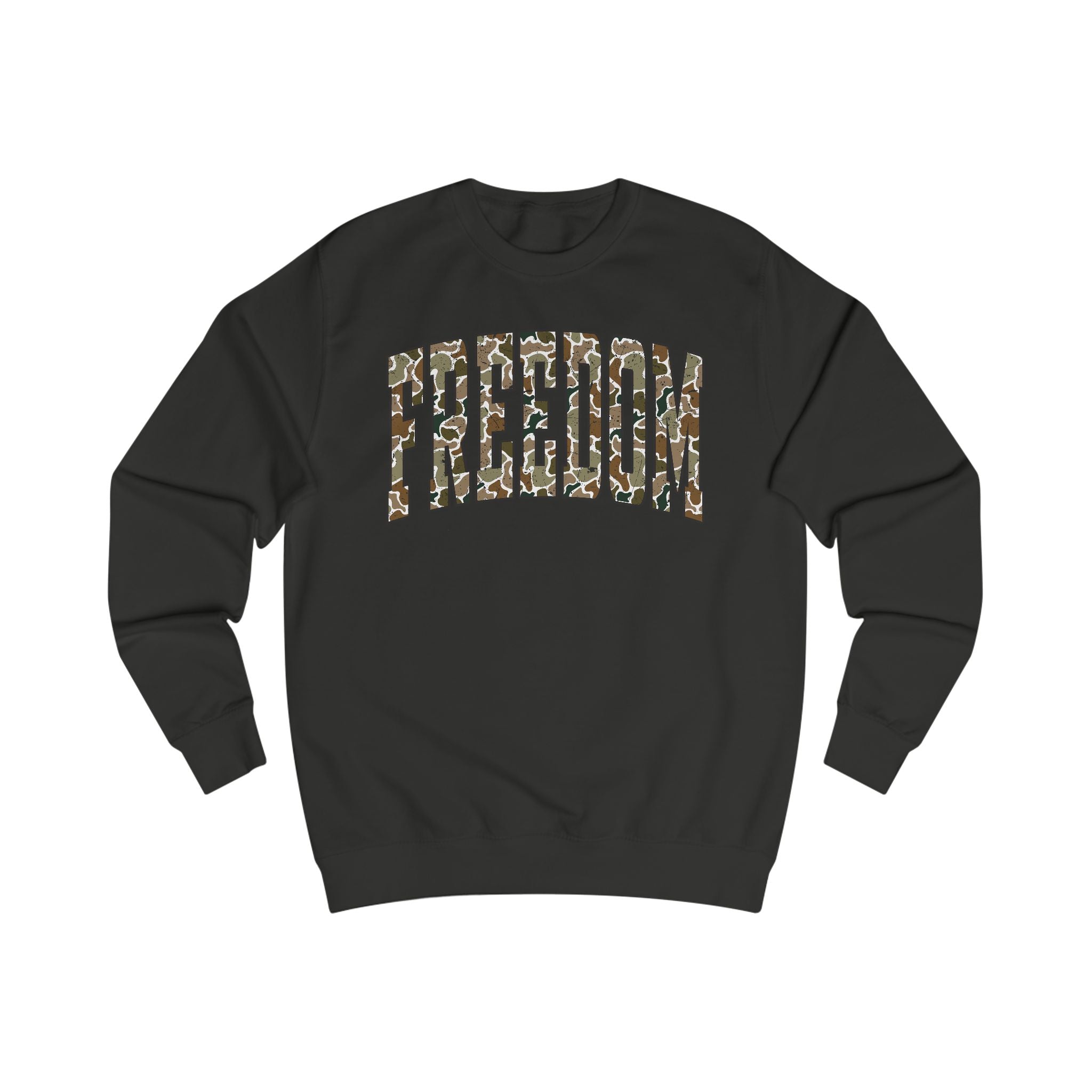 Freedom Unisex Sweatshirt, Cozy Graphic Sweater, Casual Gift, Perfect for Fall, Statement Apparel, Inspiring Fashion