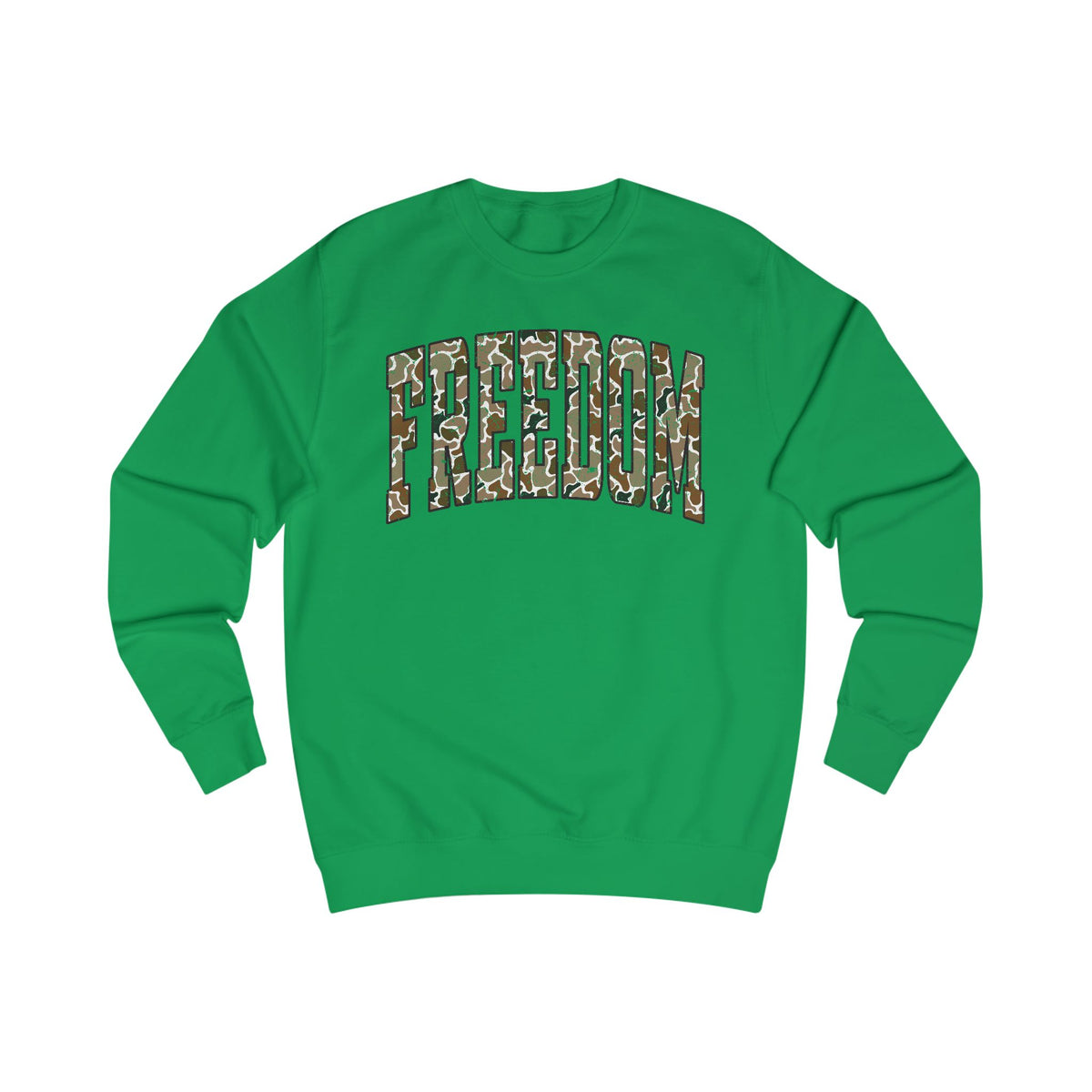 Freedom Unisex Sweatshirt, Cozy Graphic Sweater, Casual Gift, Perfect for Fall, Statement Apparel, Inspiring Fashion