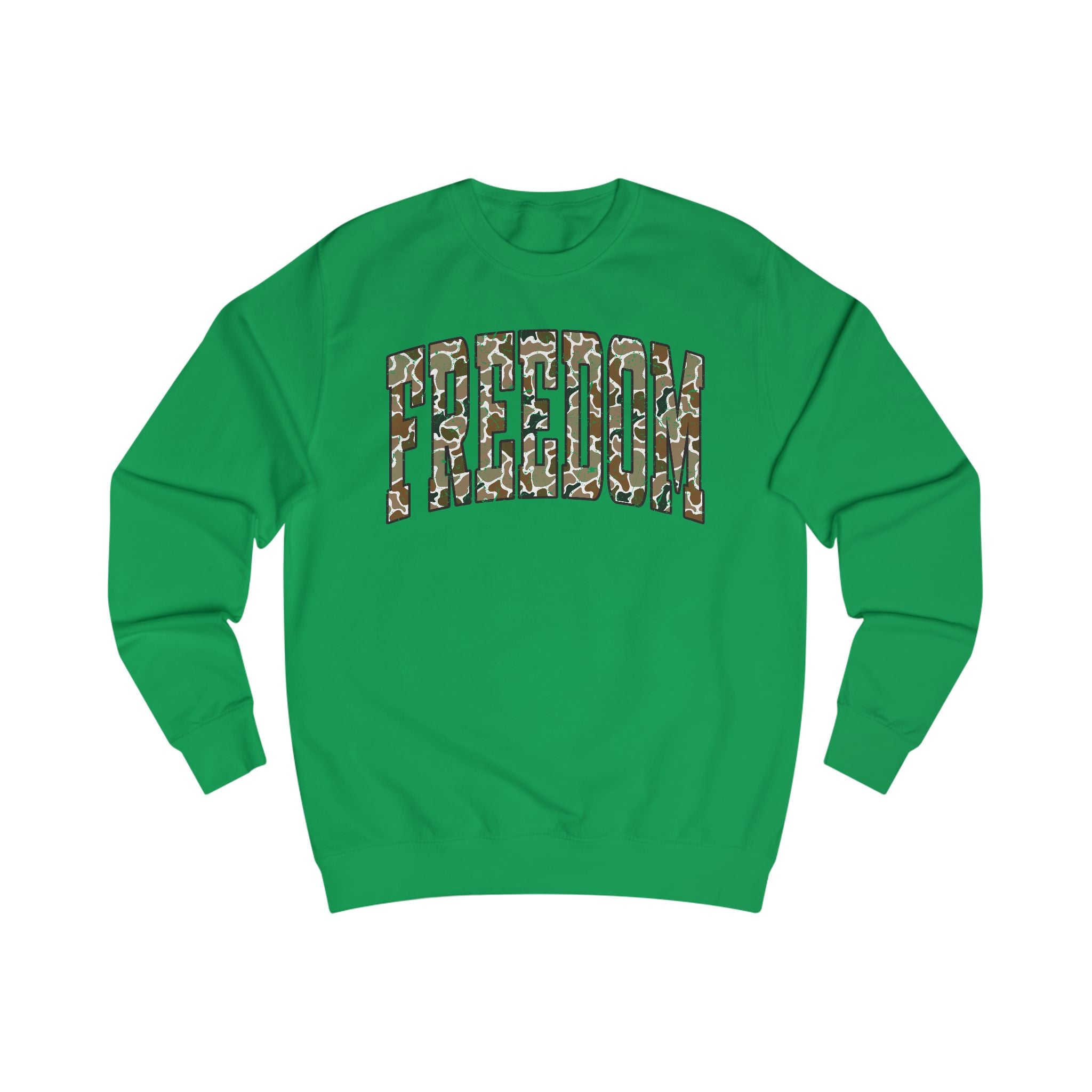 Freedom Unisex Sweatshirt, Cozy Graphic Sweater, Casual Gift, Perfect for Fall, Statement Apparel, Inspiring Fashion