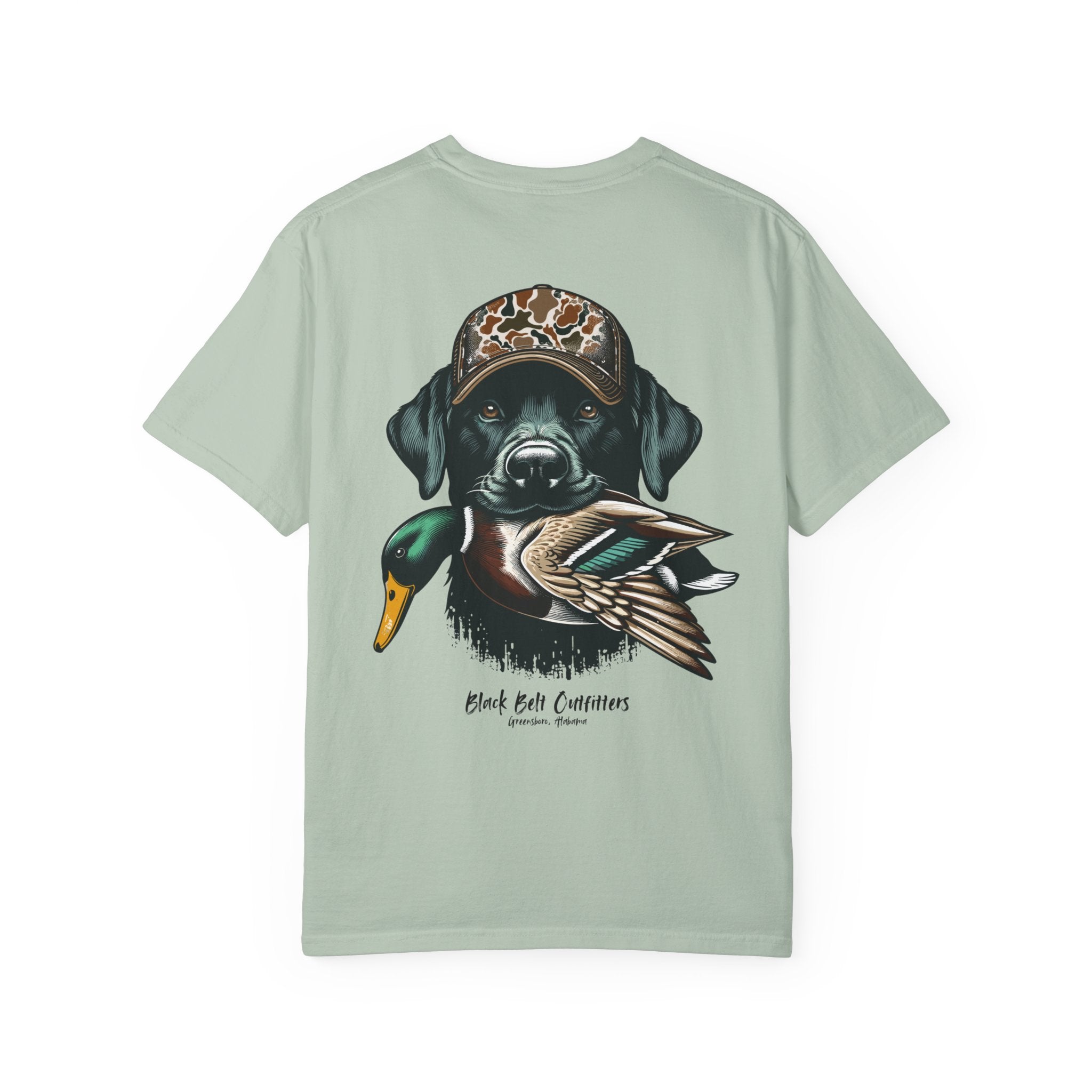 BLACK LAB CAMO Hat Unisex Garment-Dyed Pocket T-Shirt