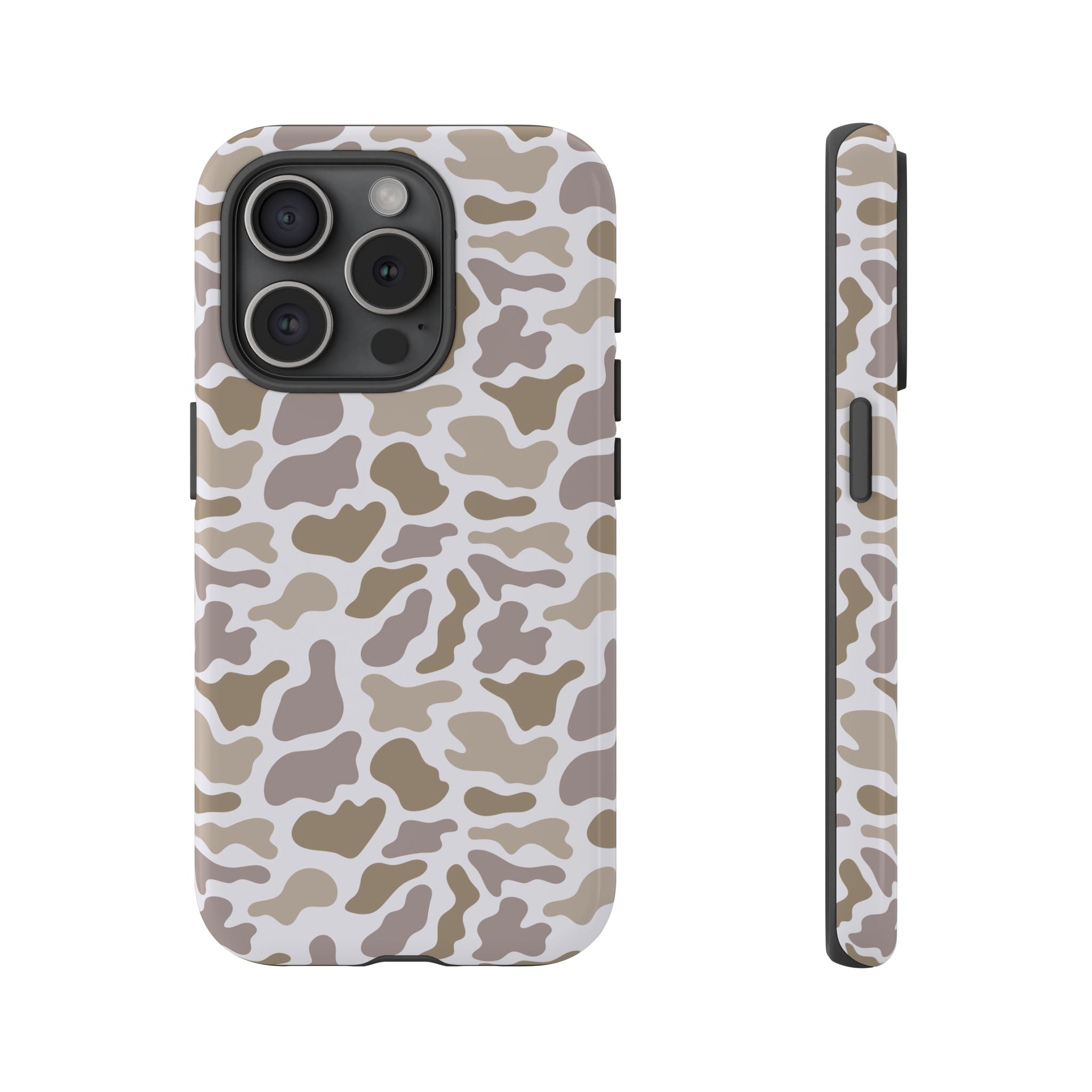 Grey Camo custom design Tough Cases