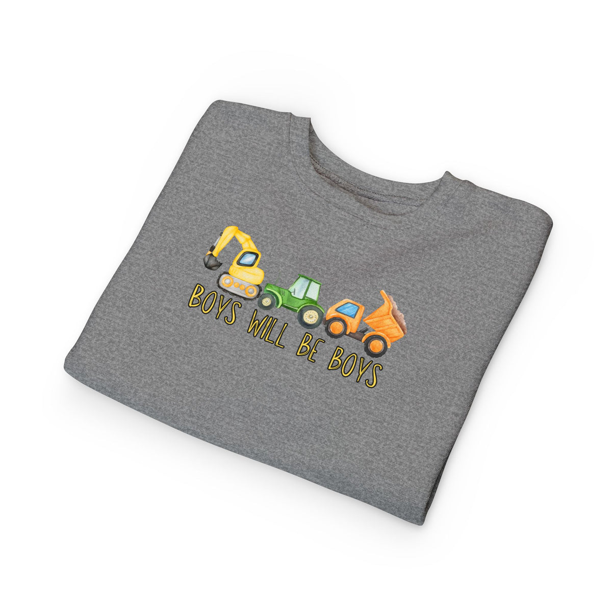 Playful Toddler Sweatshirt - 'Boys Will Be Boys' - Kids' Casual Wear, Baby Clothes, Outdoor Adventures, Birthday Gift, Spring Fashion