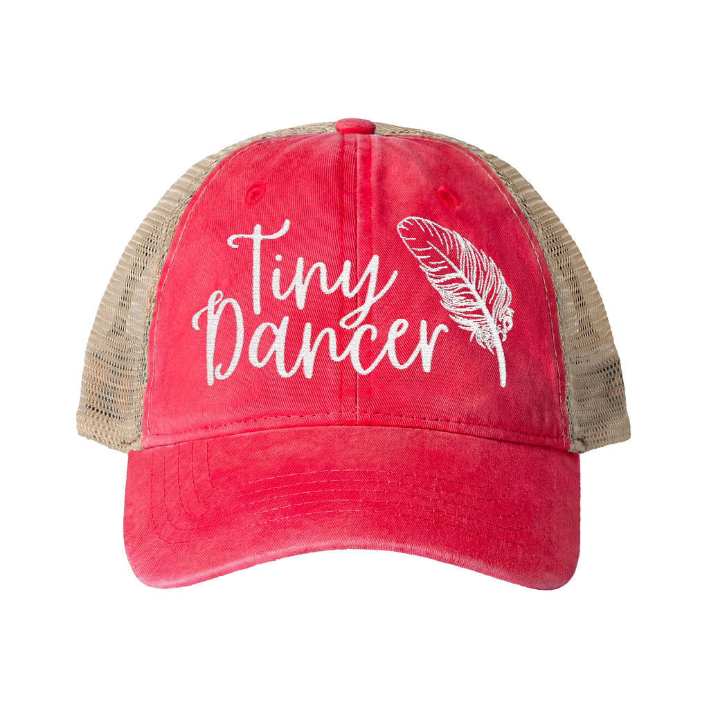 Tiny Dancer Women's Washed Mesh-Back Cap