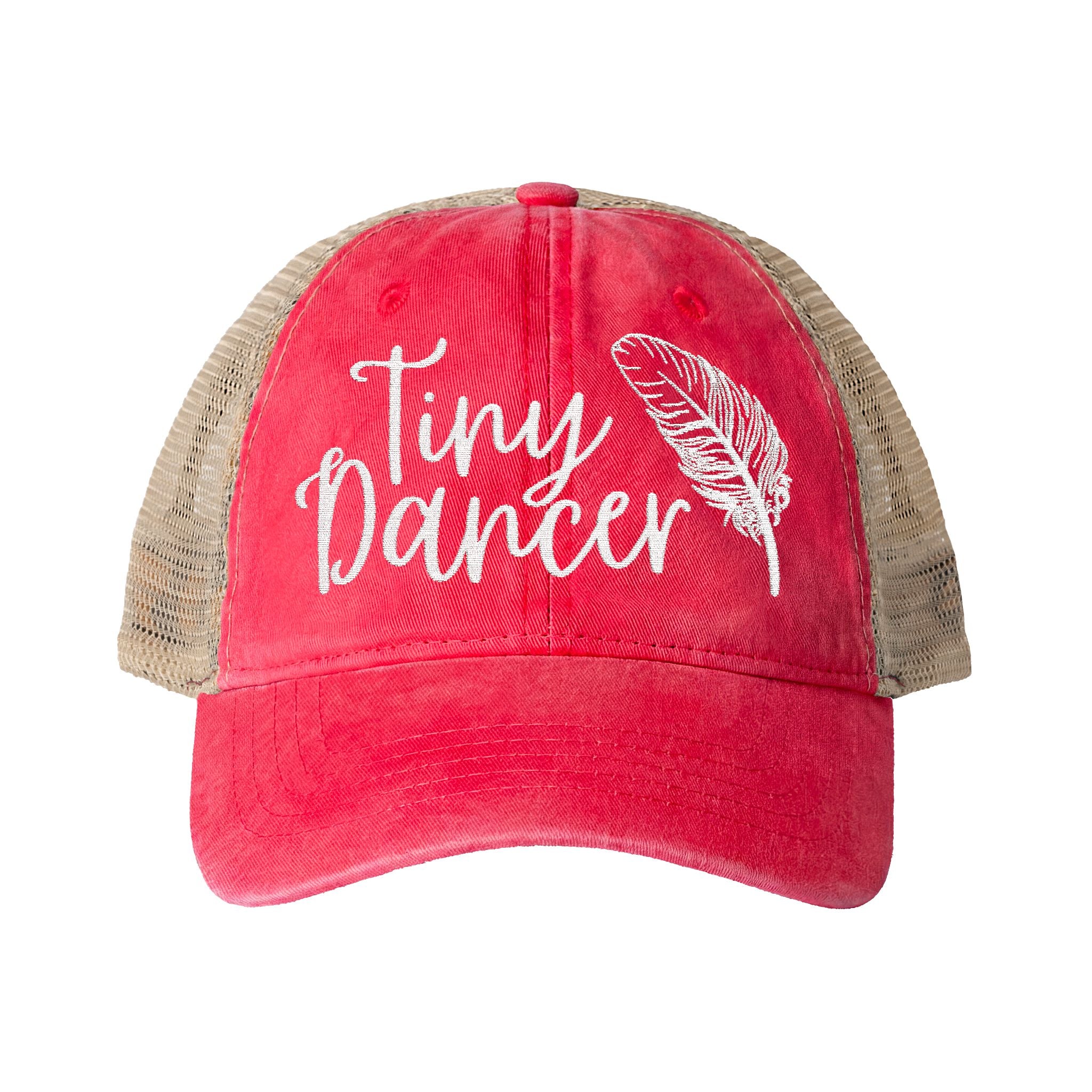 Tiny Dancer Women's Washed Mesh-Back Cap