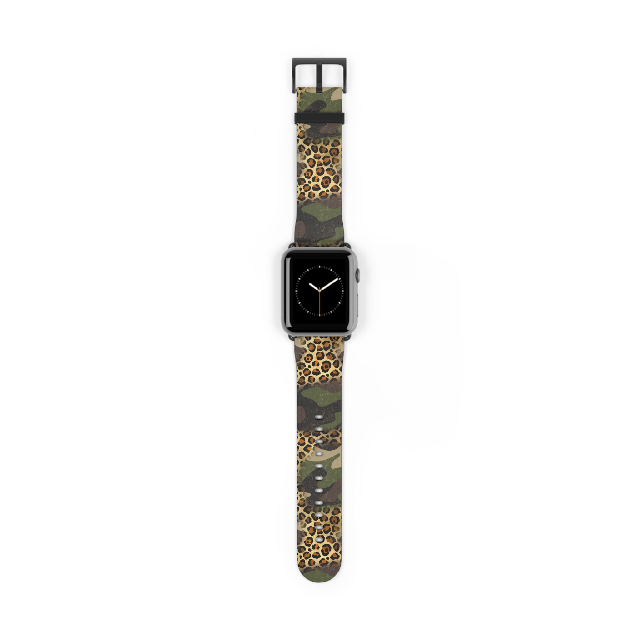 Wild Camo Watch Band, Stylish Camouflage Accessory, Trendy Leopard Print Strap, Unique Gift for Her, Perfect for Outdoor Adventures