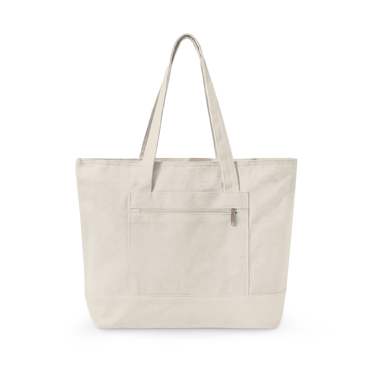 Zippered Canvas Tote — Sun’s Out Bunz Out