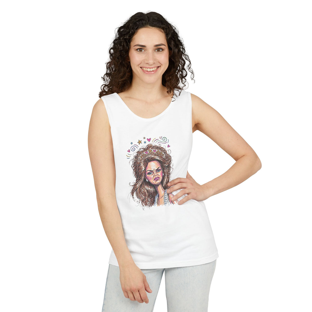 Disgruntled Barbie Tank Top