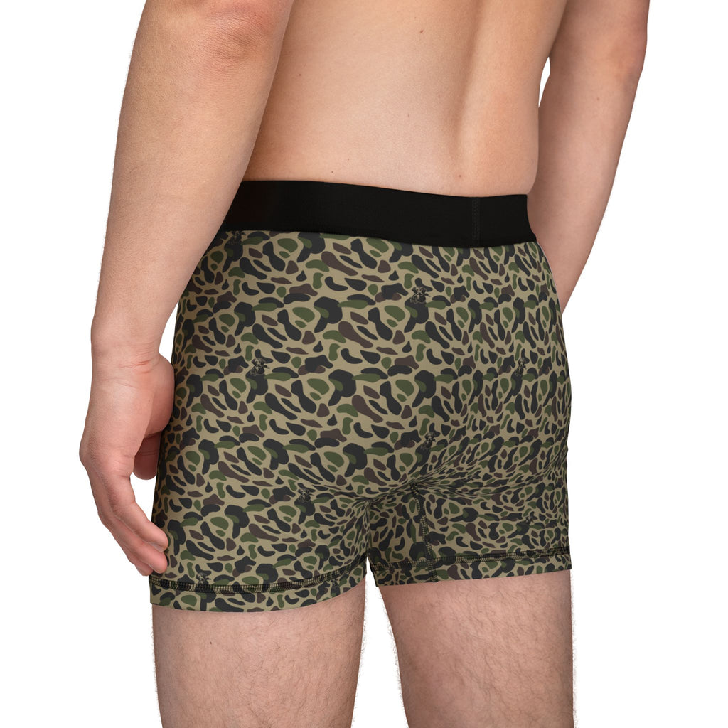 NEW RiverDog Duck Hunting Camo Men's Boxer Briefs - All-Over Print Comfortable Stretch Underwear