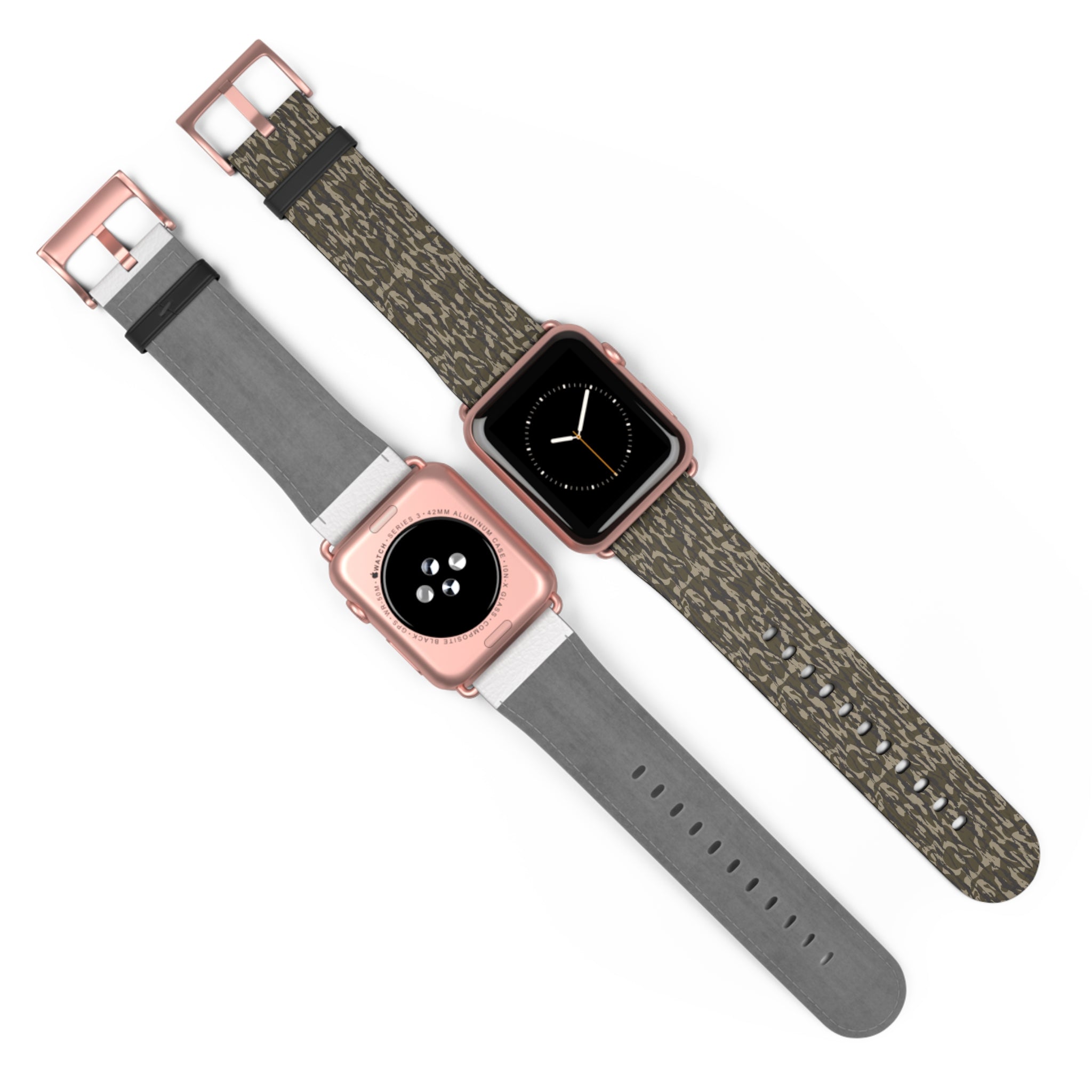 Trendy Camo Watch Band, Trendy Accessory, Men's Gift, Unisex Style, Perfect for Outdoor Activities, Unique Fashion